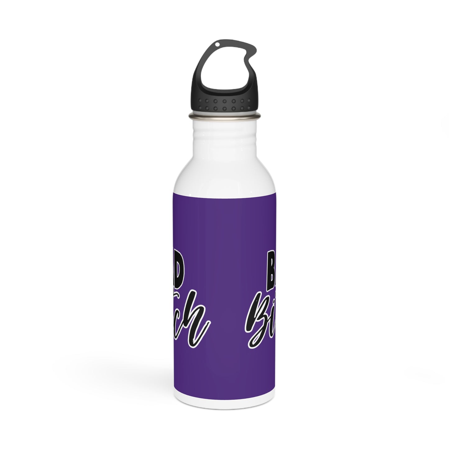 Bad Bitch Stylish Stainless Steel Water Bottle - Eco-Friendly, Durable, Perfect for On-the-Go - Purple