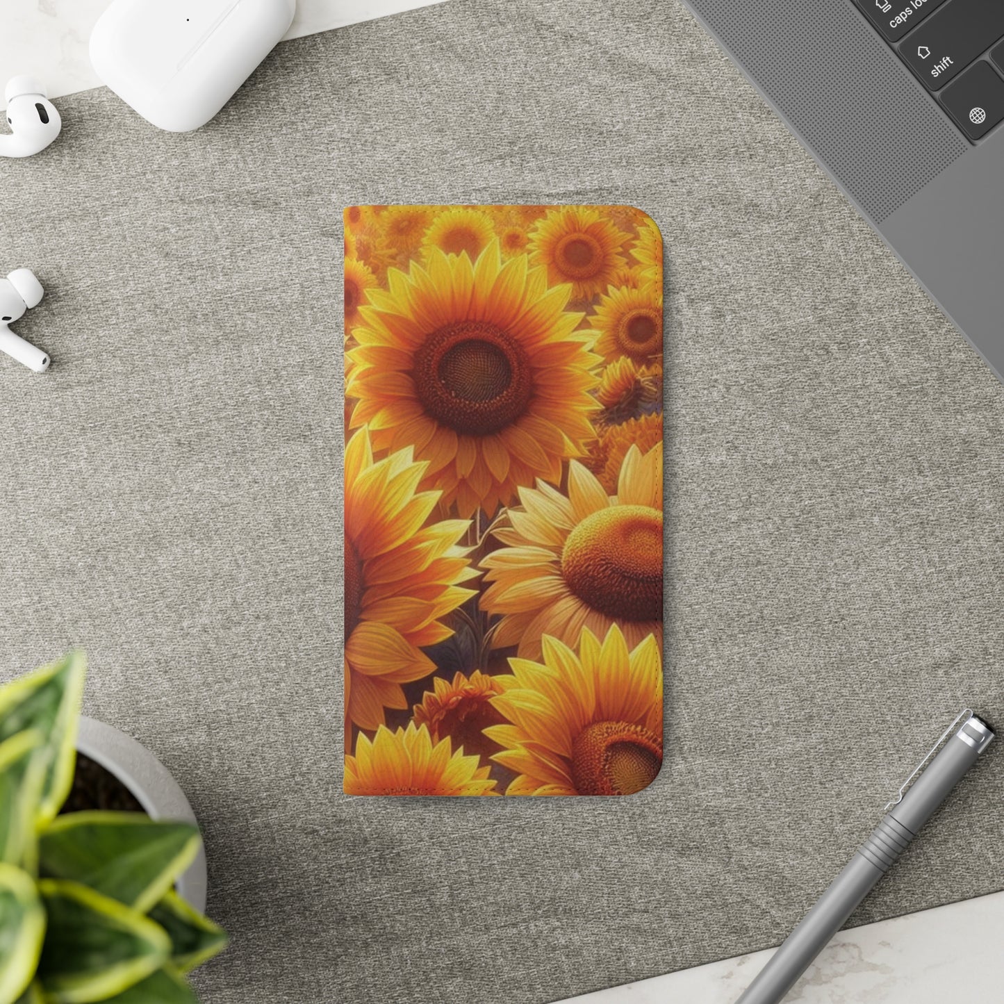 Sunflowers Flip Cases iPhone/Samsung