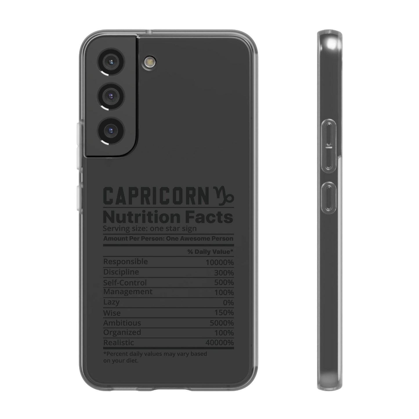 Capricorn Nutrition Flexi Cases iPhone/Samsung with Gift Wrapping Option