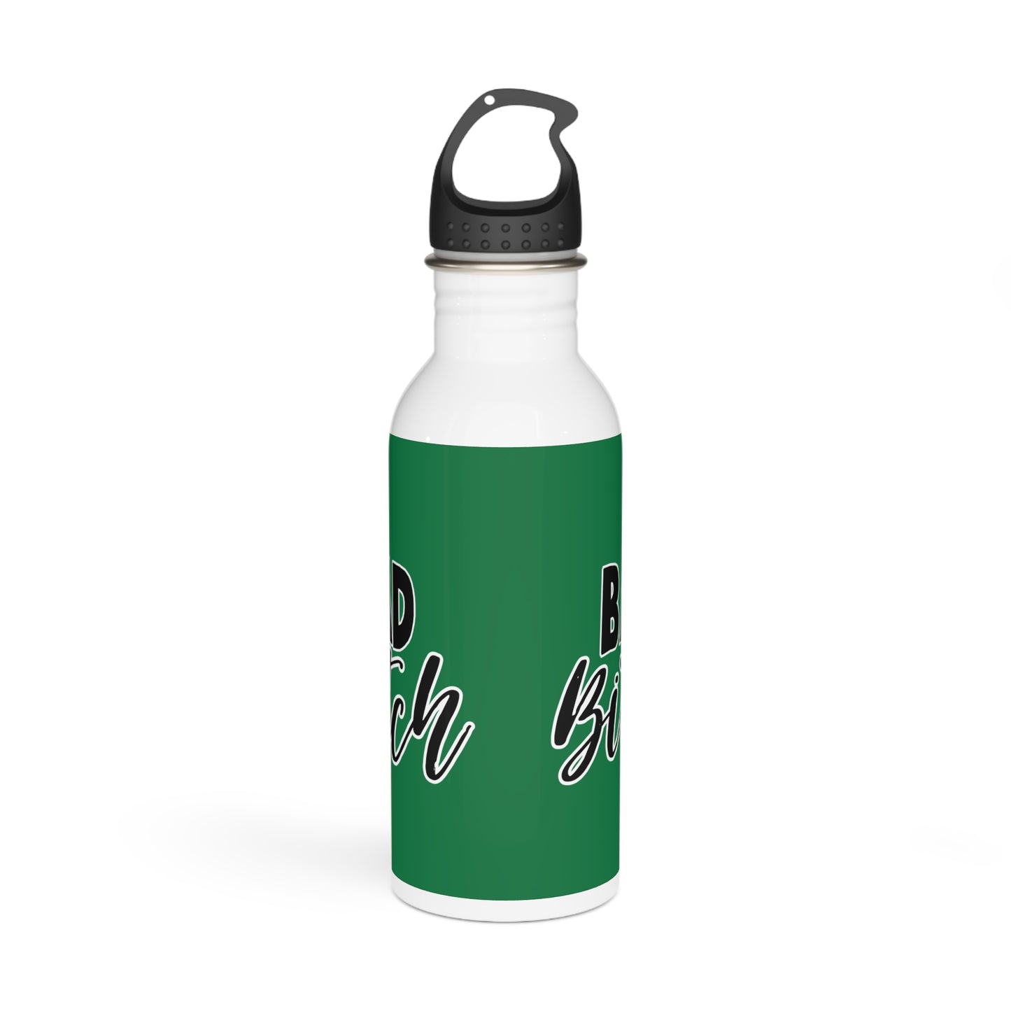 Bad Bitch Stylish Stainless Steel Water Bottle - Eco-Friendly, Durable, Perfect for On-the-Go - Green