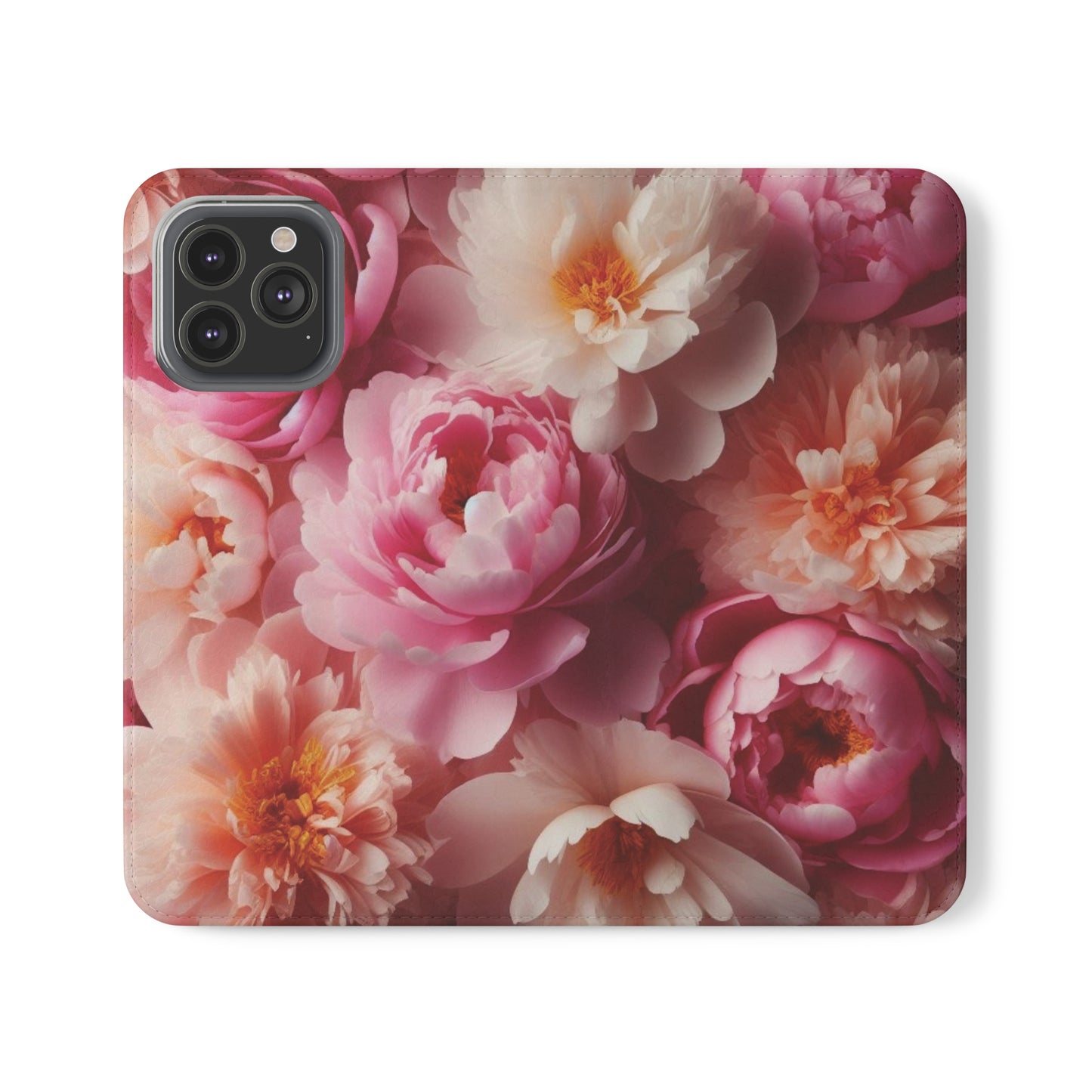 Peonies Flip Cases iPhone/Samsung