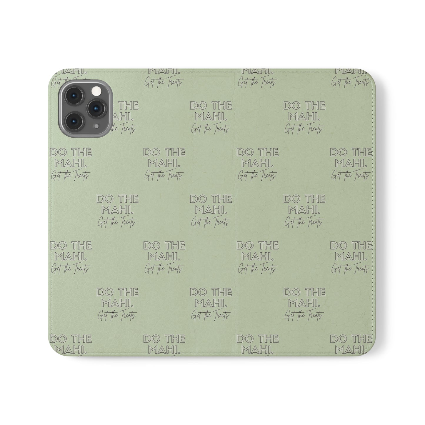 Do The Mahi. Flip Cases for iPhone/Samsung - green