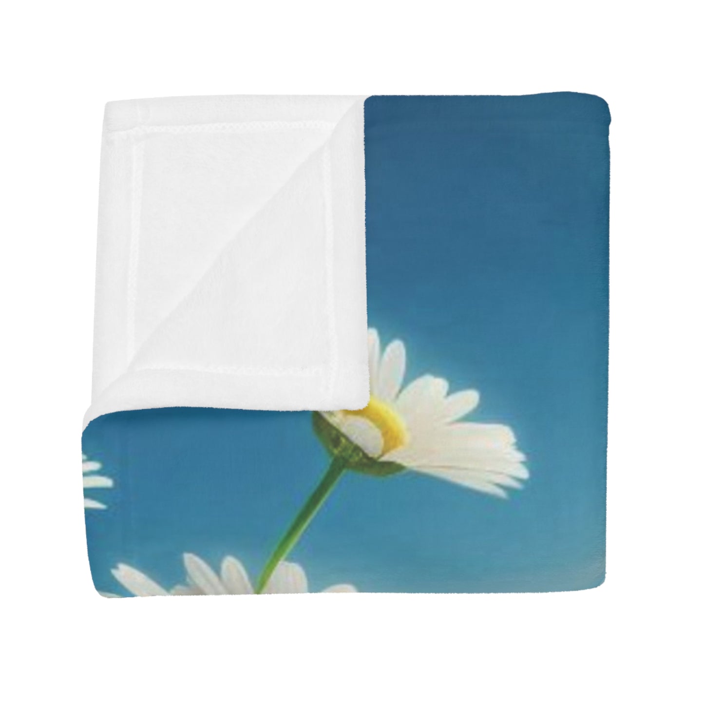 Daisies #1 Plush Fleece Blanket