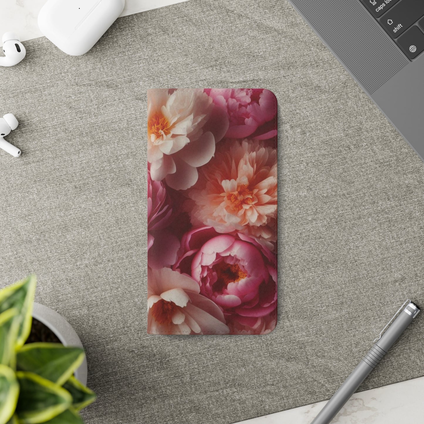 Peonies Flip Cases iPhone/Samsung