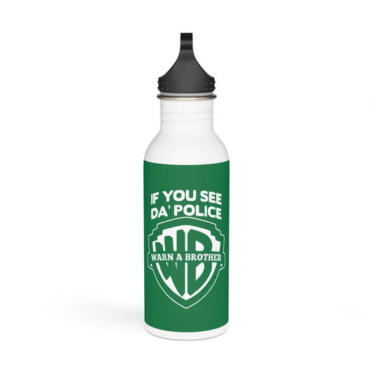 Warn A Brother Stylish Stainless Steel Water Bottle - Eco-Friendly, Durable, Perfect for On-the-Go - Green