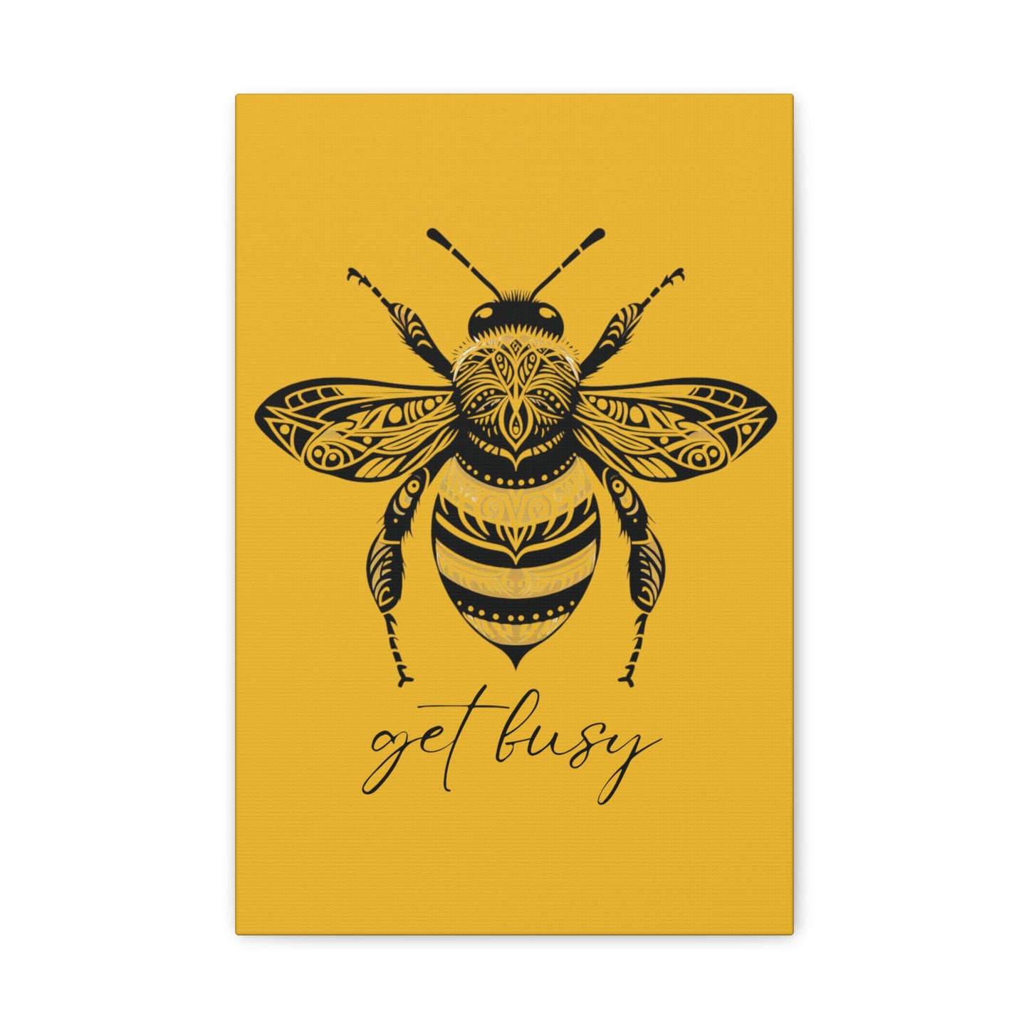 Get Busy Bee Classic Canvas - Yellow