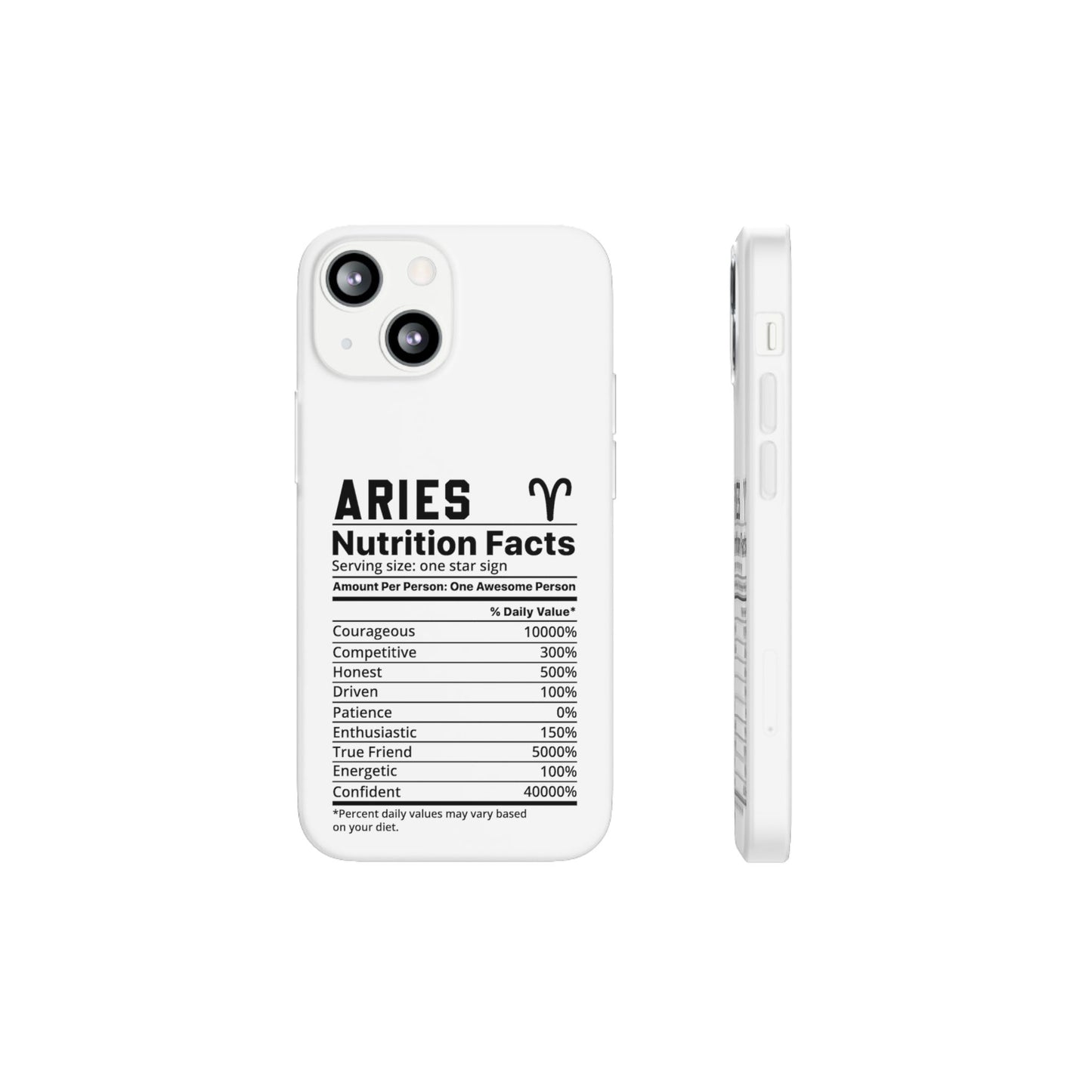 Aries Nutrition Flexi Cases iPhone/Samsung with Gift Wrapping Option