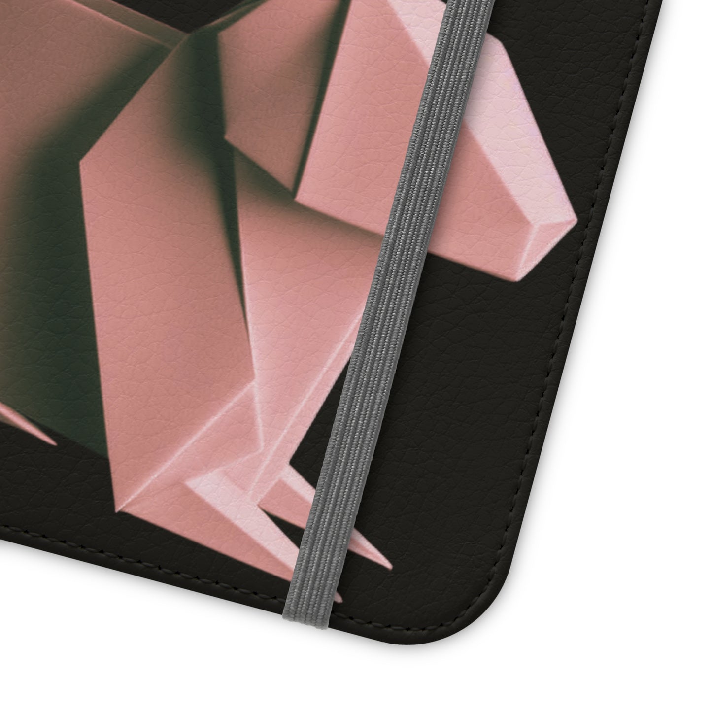 Origami Pink Rabbit Flip Cases iPhone/Samsung