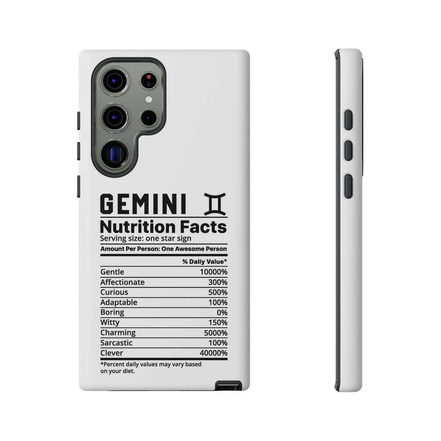 Gemini Nutrition Tough Cases - iPhone/Google/Samsung