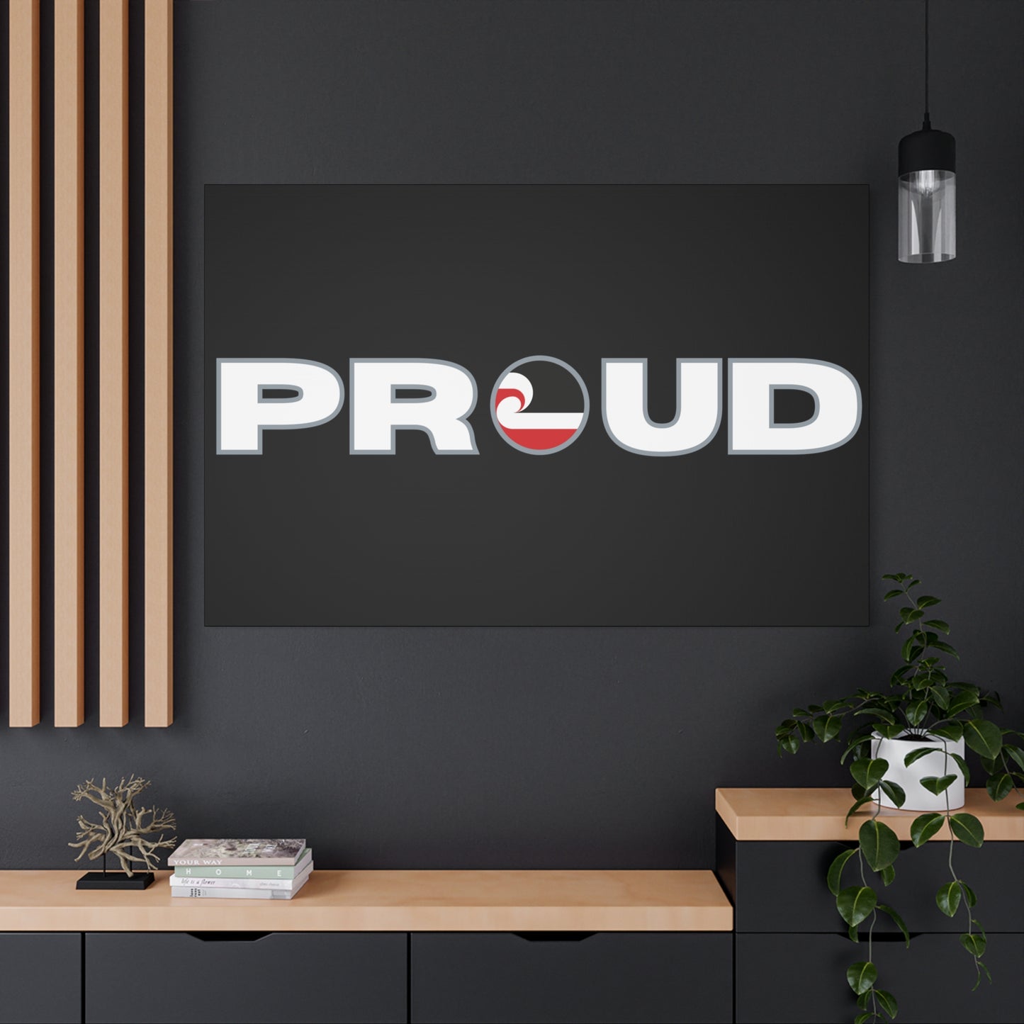 PROUD Classic Canvas - Black