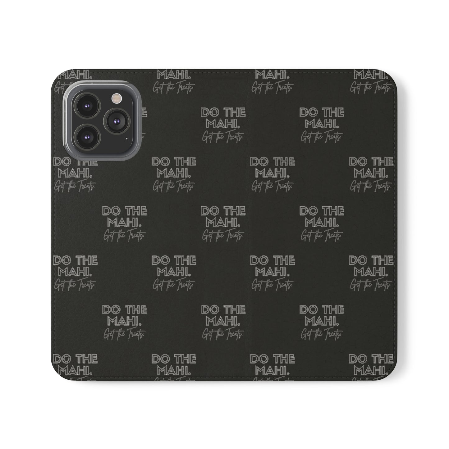 Do The Mahi. Flip Cases for iPhone/Samsung - black