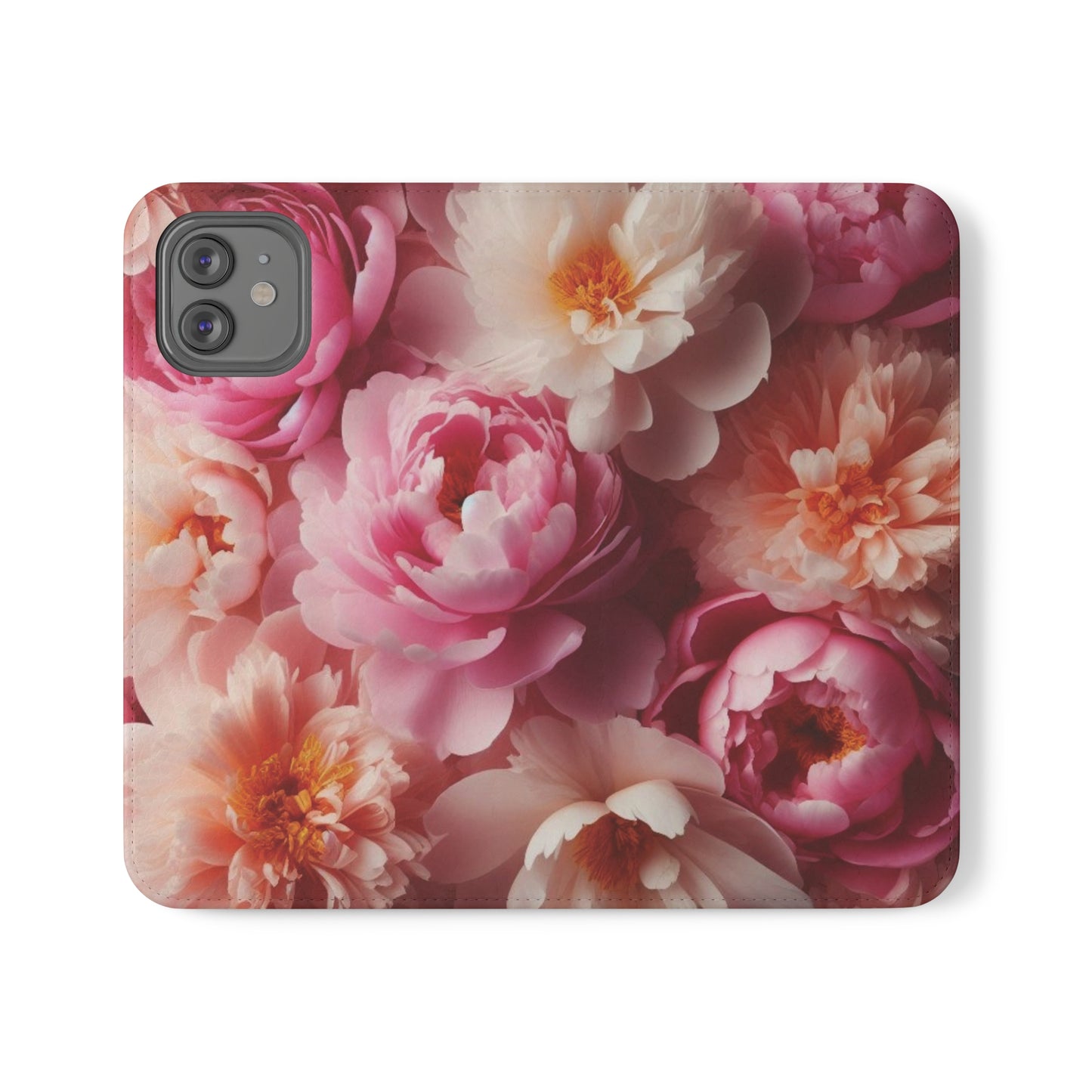 Peonies Flip Cases iPhone/Samsung