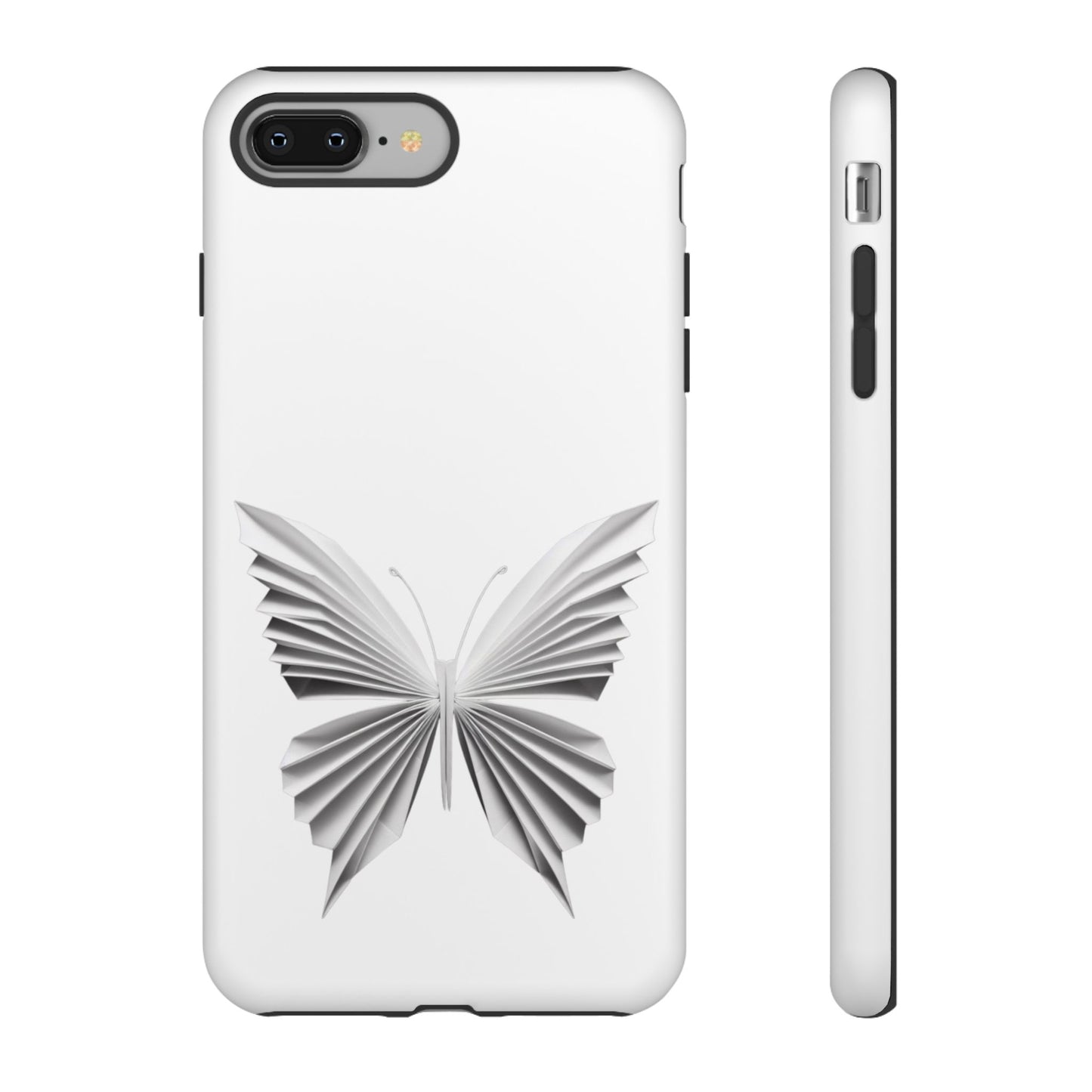 Origami White Butterfly Tough Cases iPhone/Google/Samsung