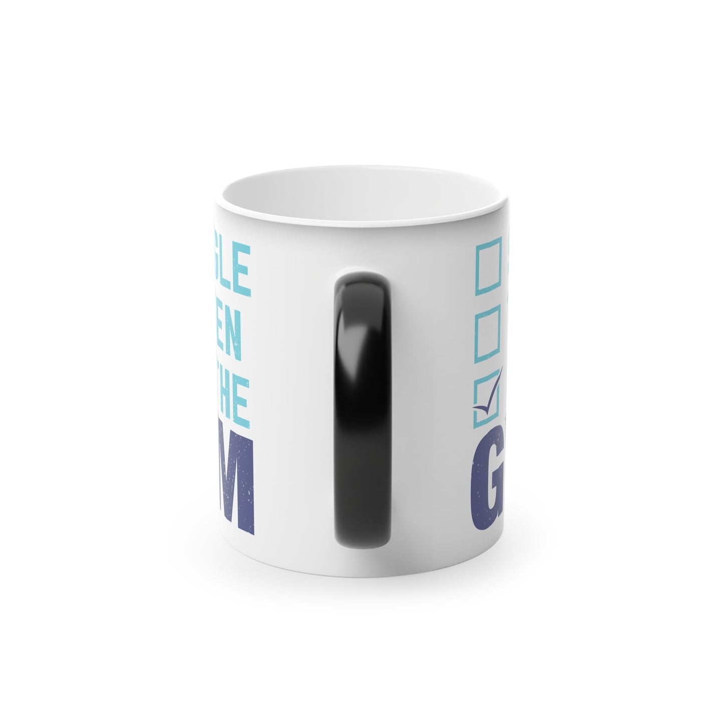 Gym Magic Mug - Color Changing Mug for Fitness Enthusiasts