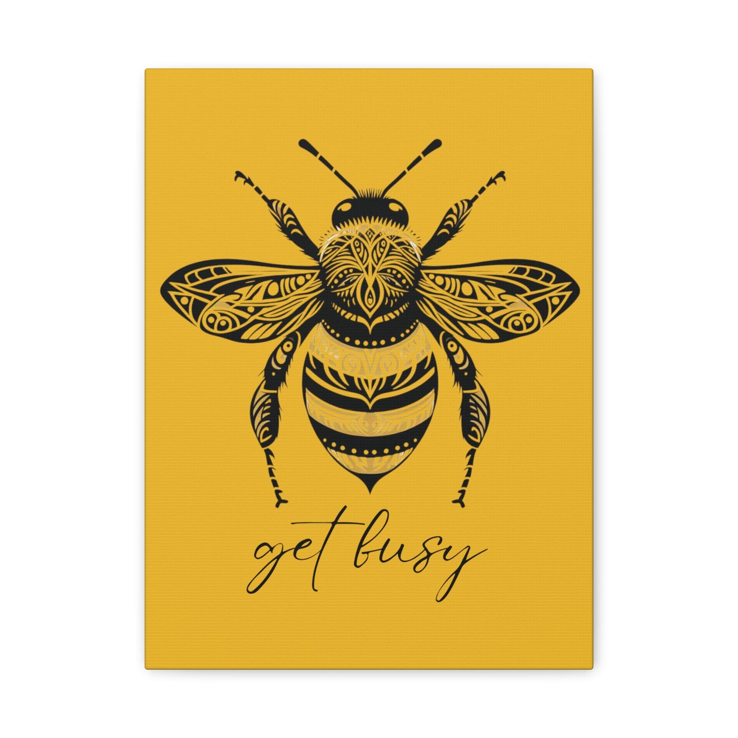 Get Busy Bee Classic Canvas - Yellow