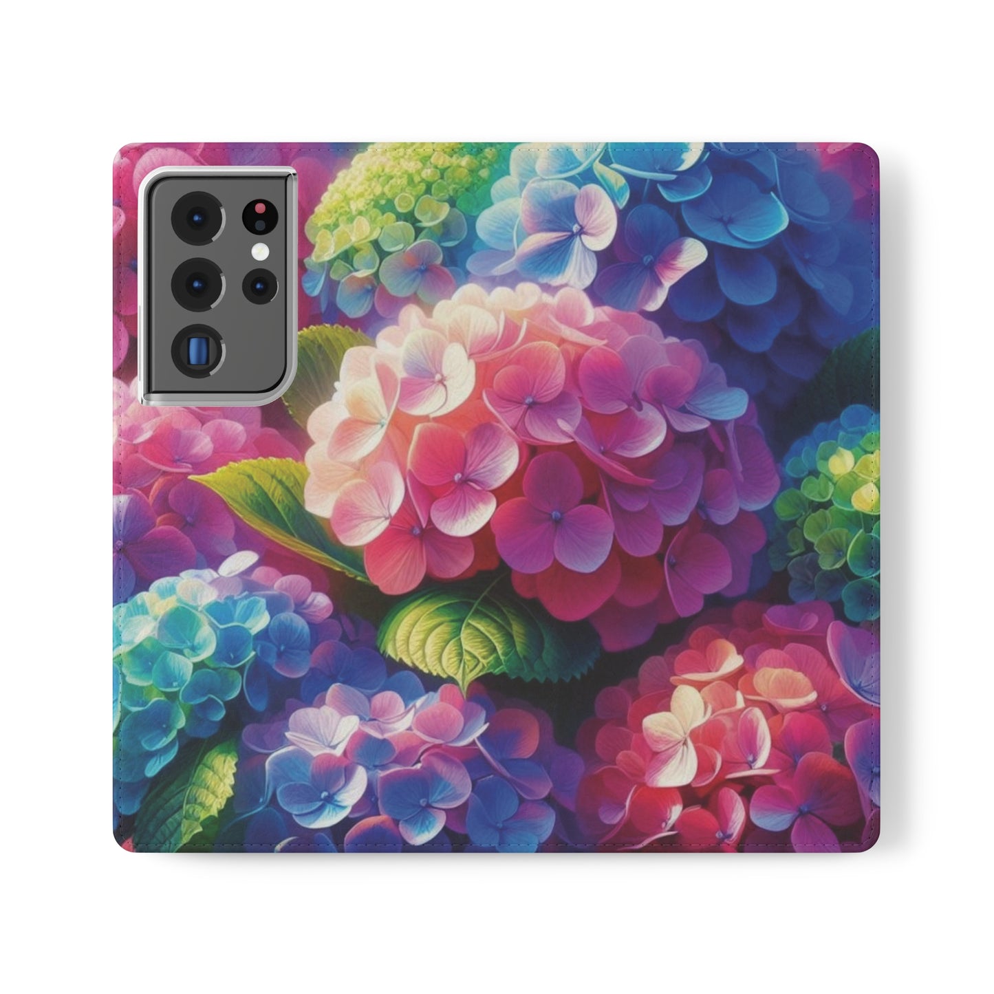 Hydrangea Flip Cases iPhone/Samsung