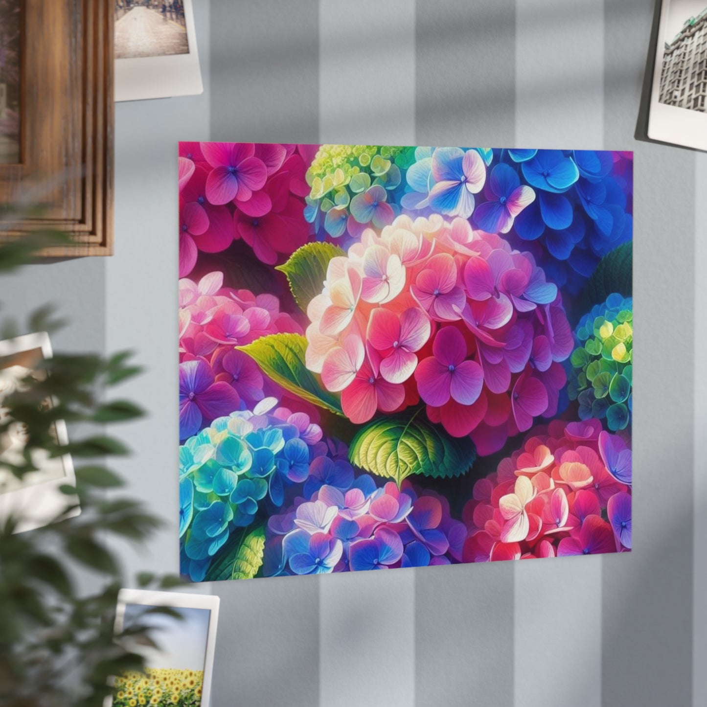 Hydrangeas Unframed Prints