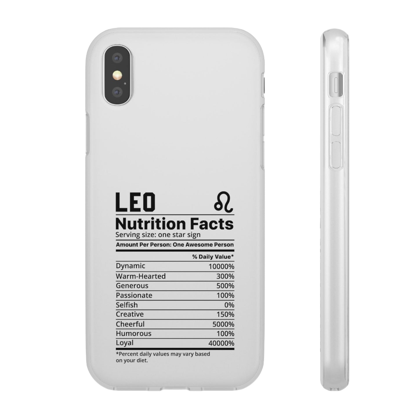 Leo Nutrition Flexi Cases iPhone/Samsung with Gift Wrapping Option