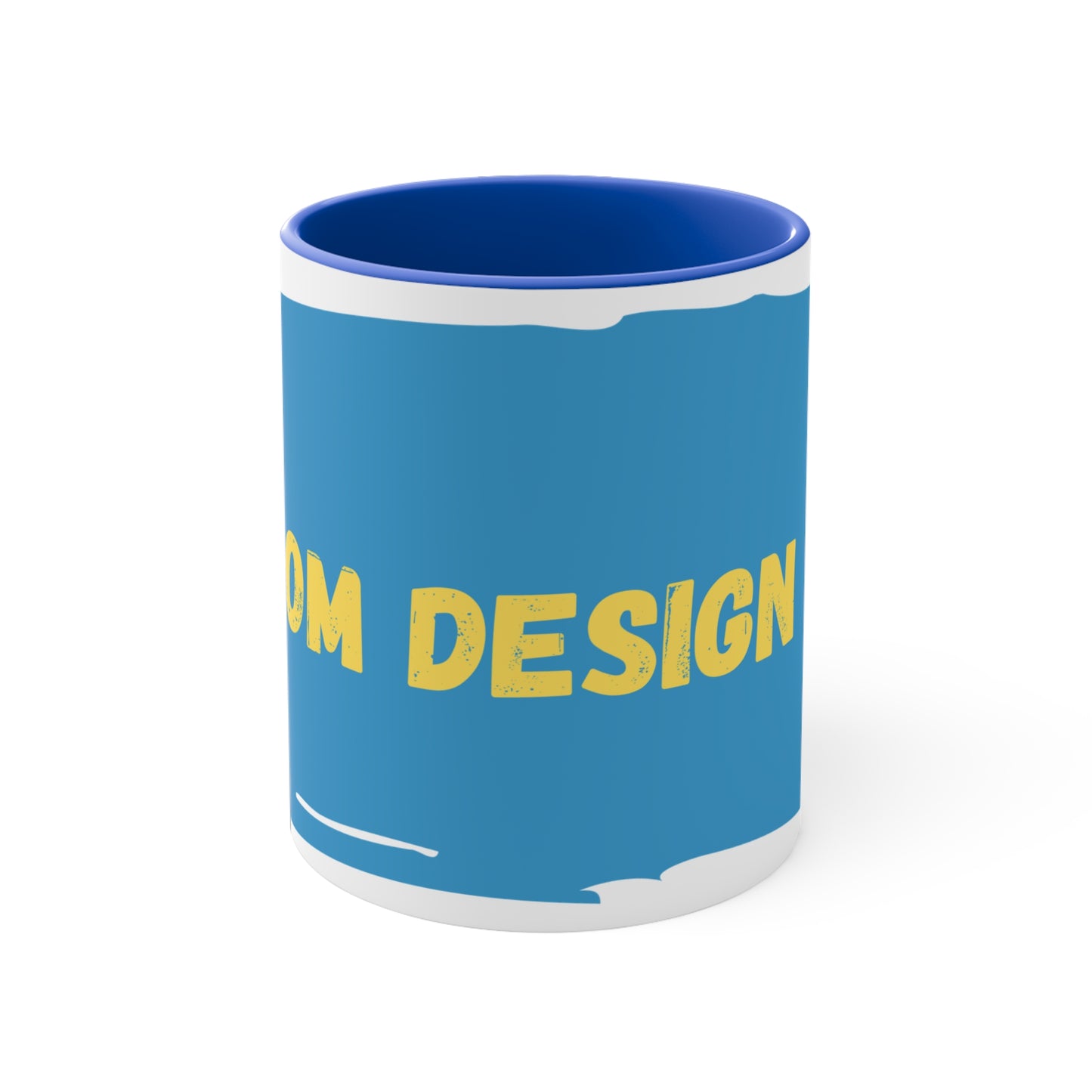 Customisable Colorful Accent Mugs, 11oz