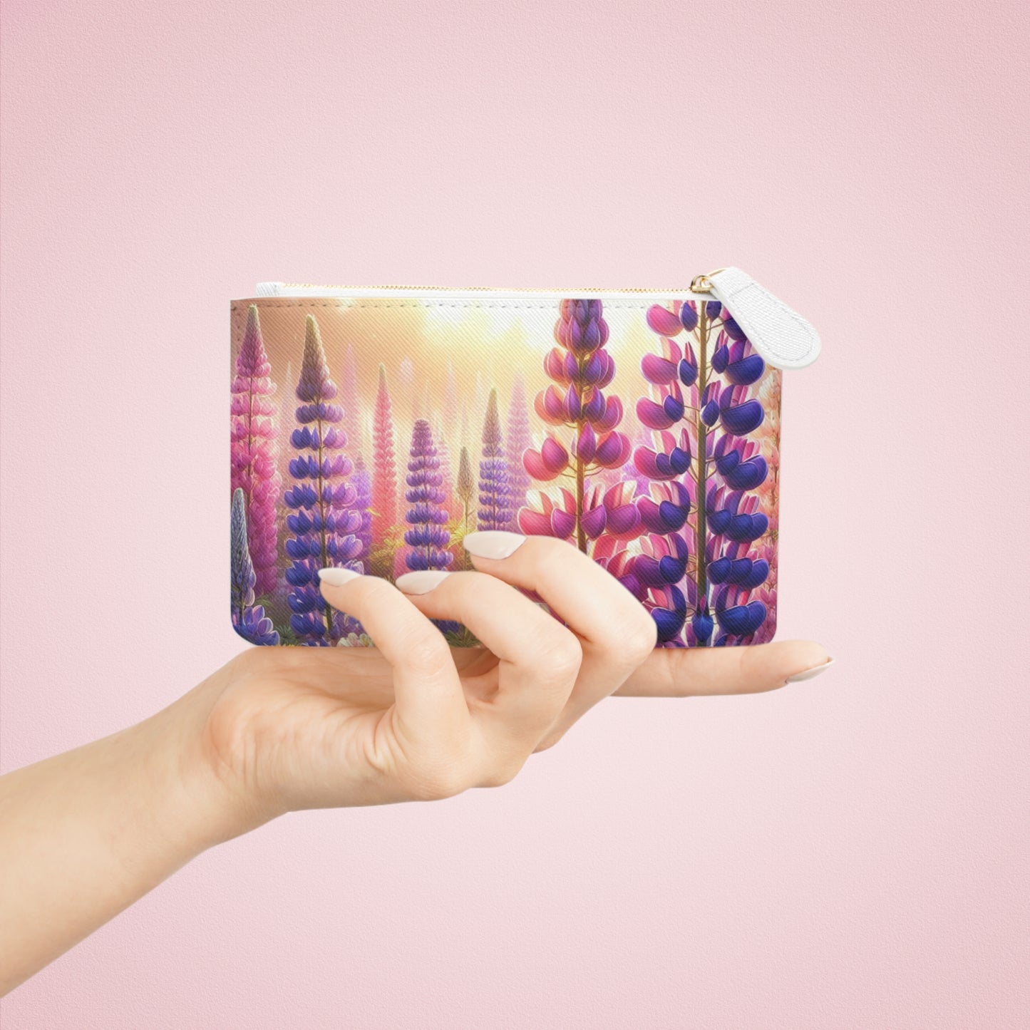 Lupins #1 Mini Clutch Bag