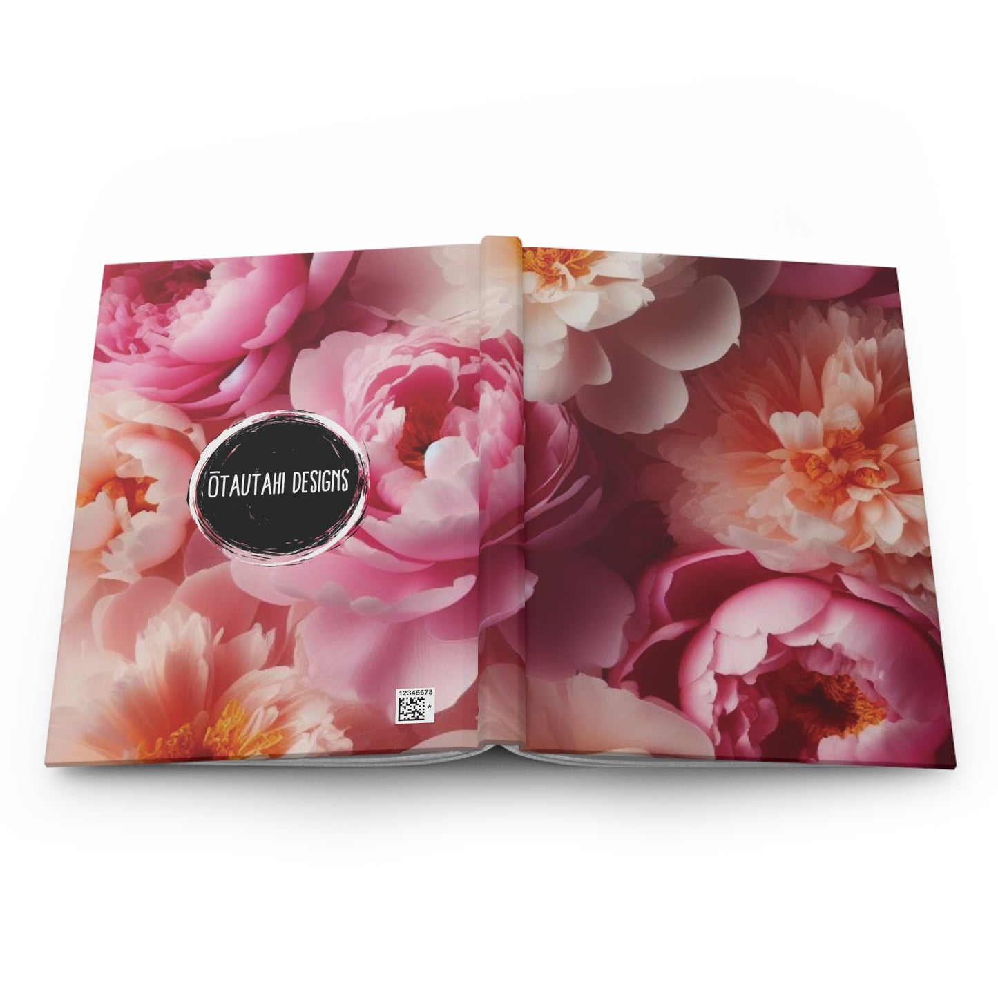 Peonies Hardcover Journal Matte