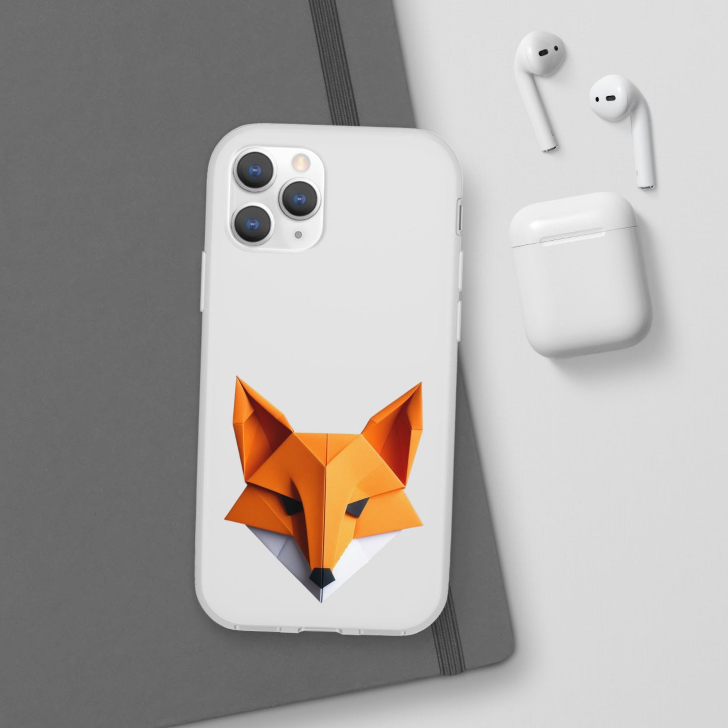 Origami Fox Flexi Cases