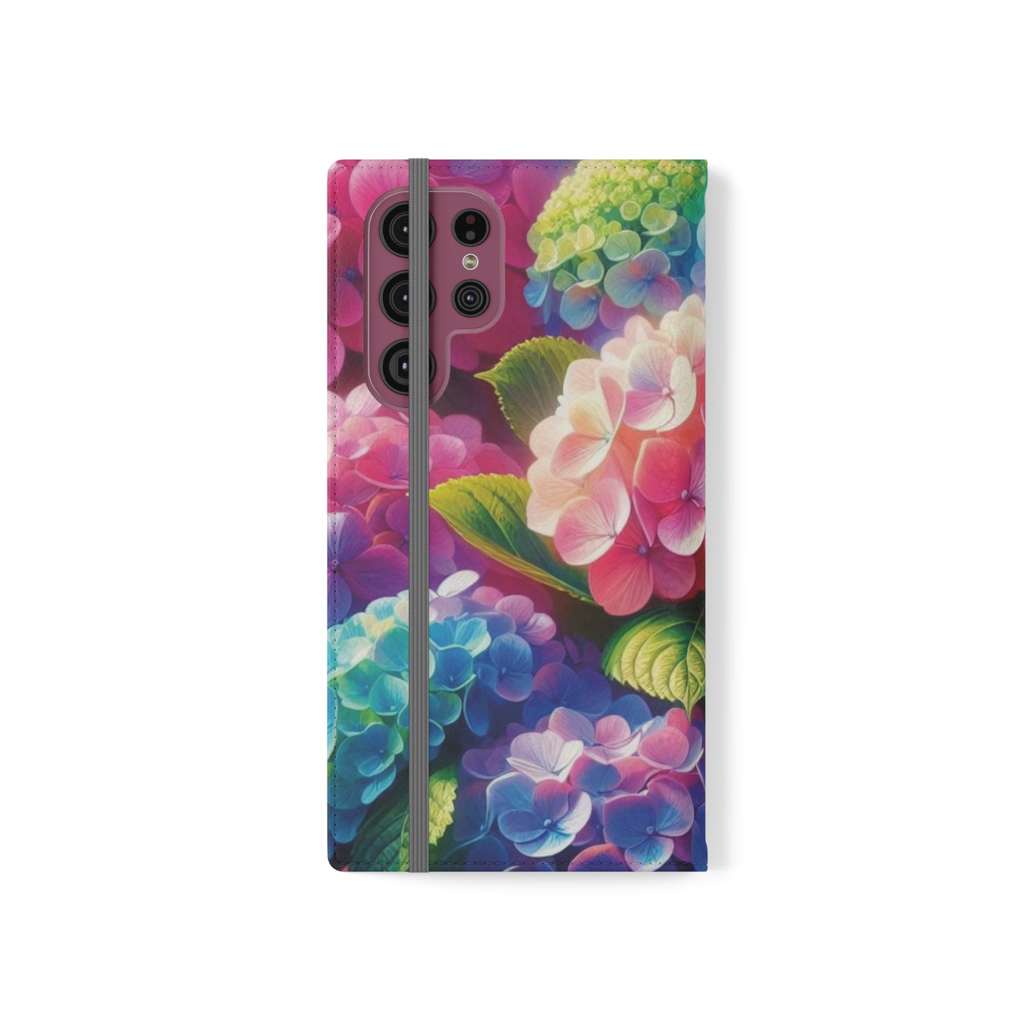 Hydrangea Flip Cases iPhone/Samsung