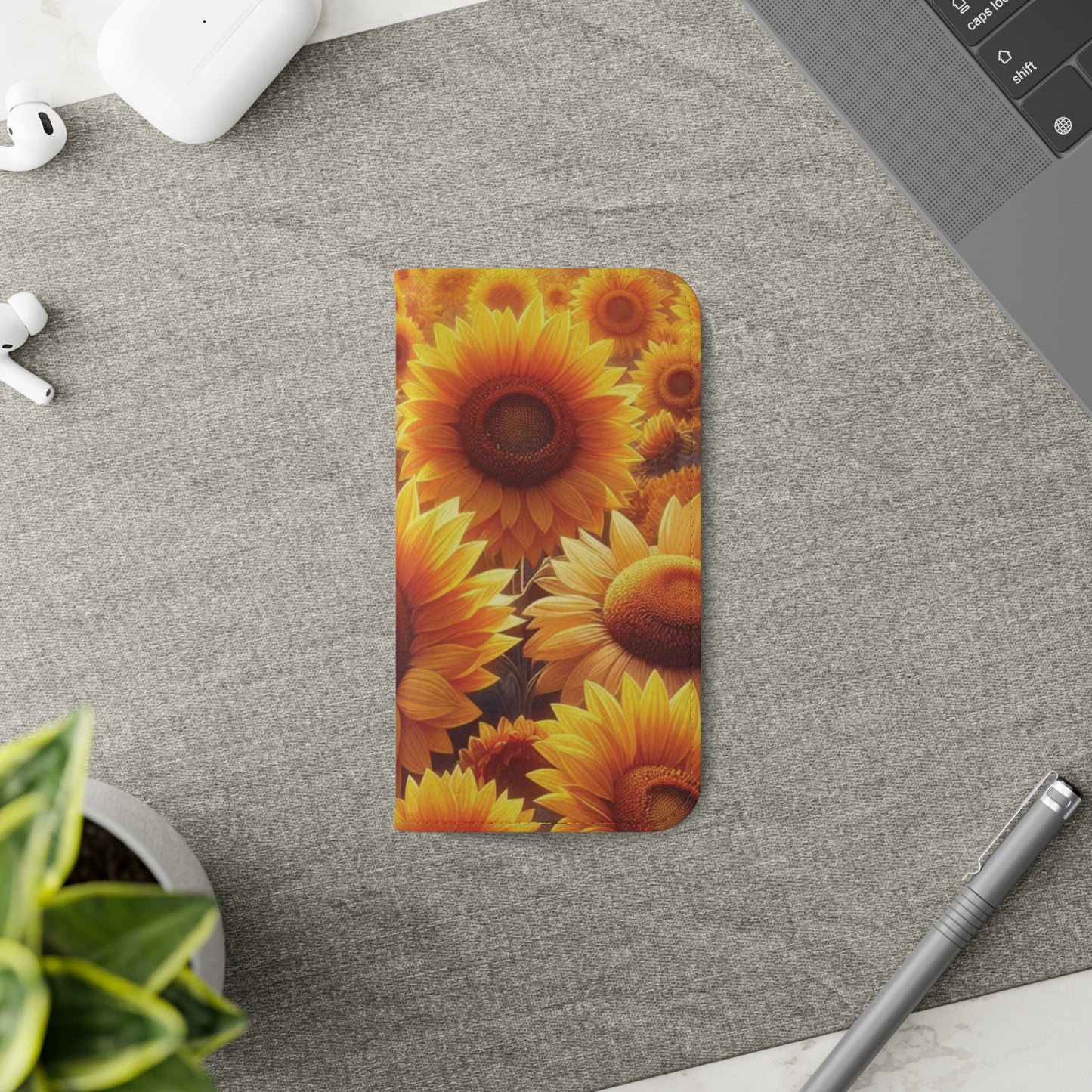 Sunflowers Flip Cases iPhone/Samsung