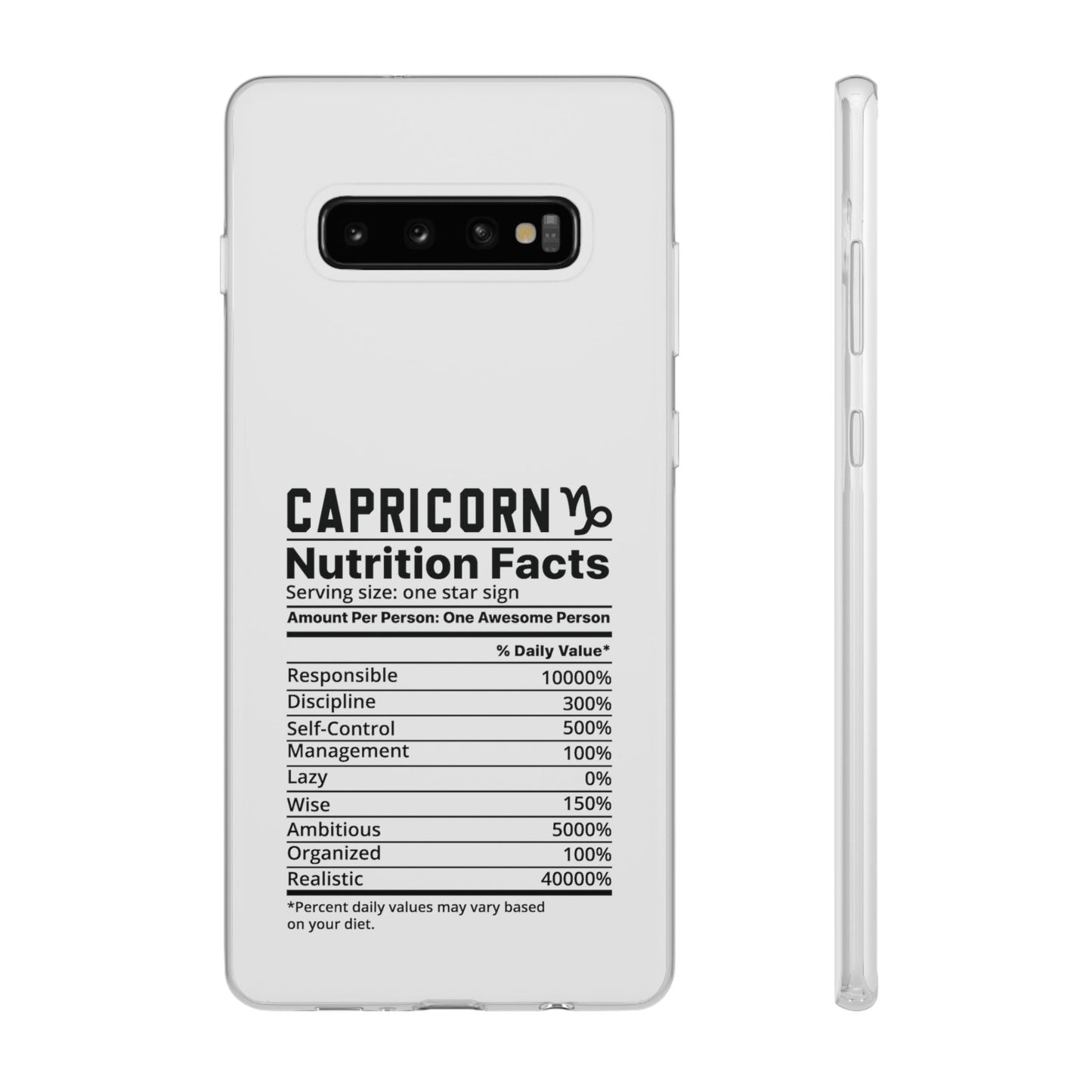 Capricorn Nutrition Flexi Cases iPhone/Samsung with Gift Wrapping Option