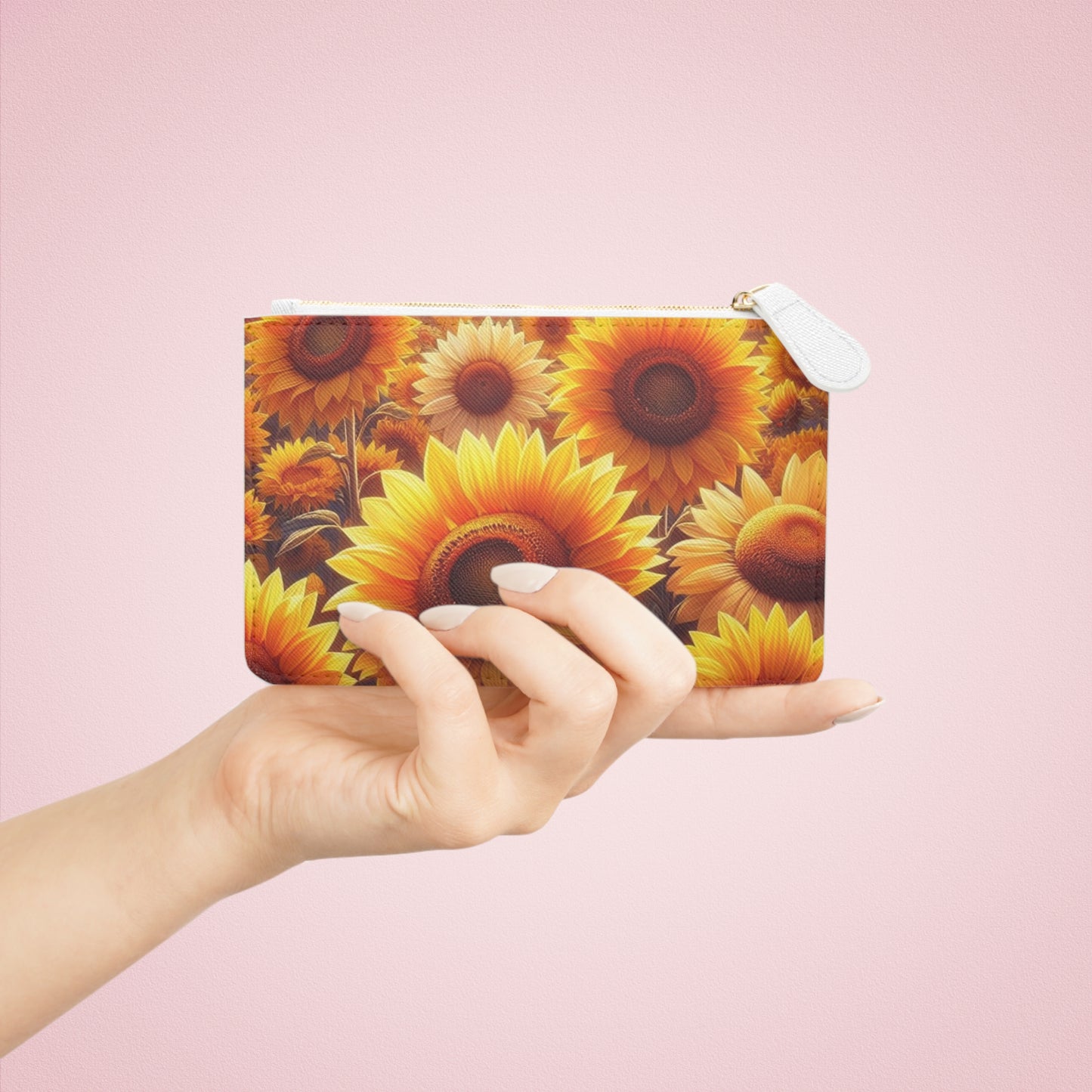 Sunflowers Mini Clutch Bag