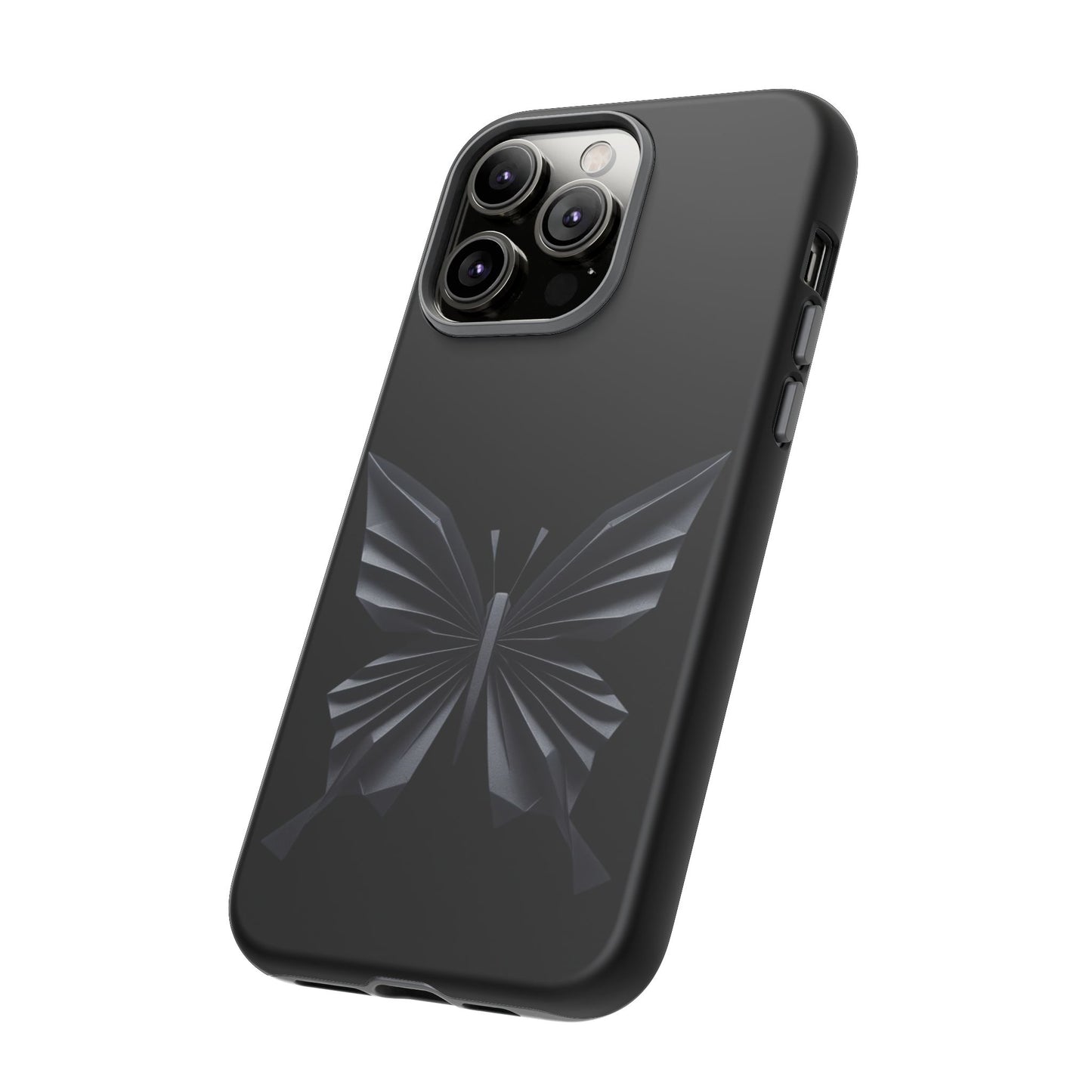 Origami Black Butterfly Tough Cases iPhone/Google/Samsung