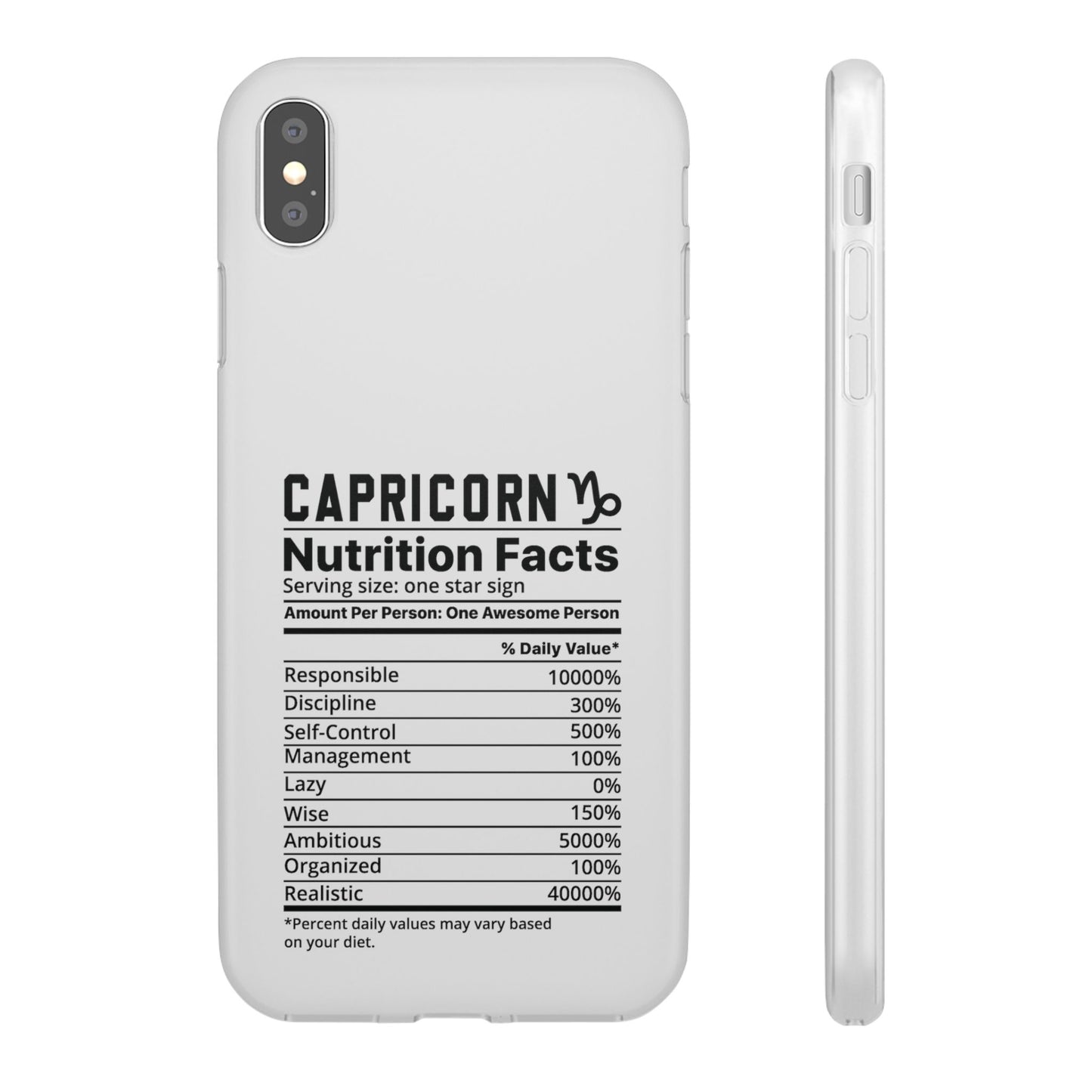 Capricorn Nutrition Flexi Cases iPhone/Samsung with Gift Wrapping Option