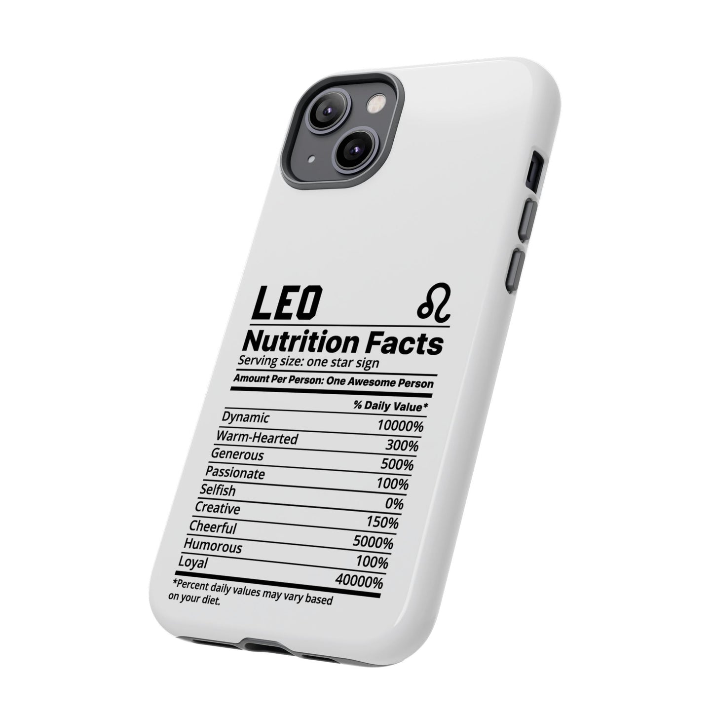 Leo Nutrition Tough Cases - iPhone/Google/Samsung