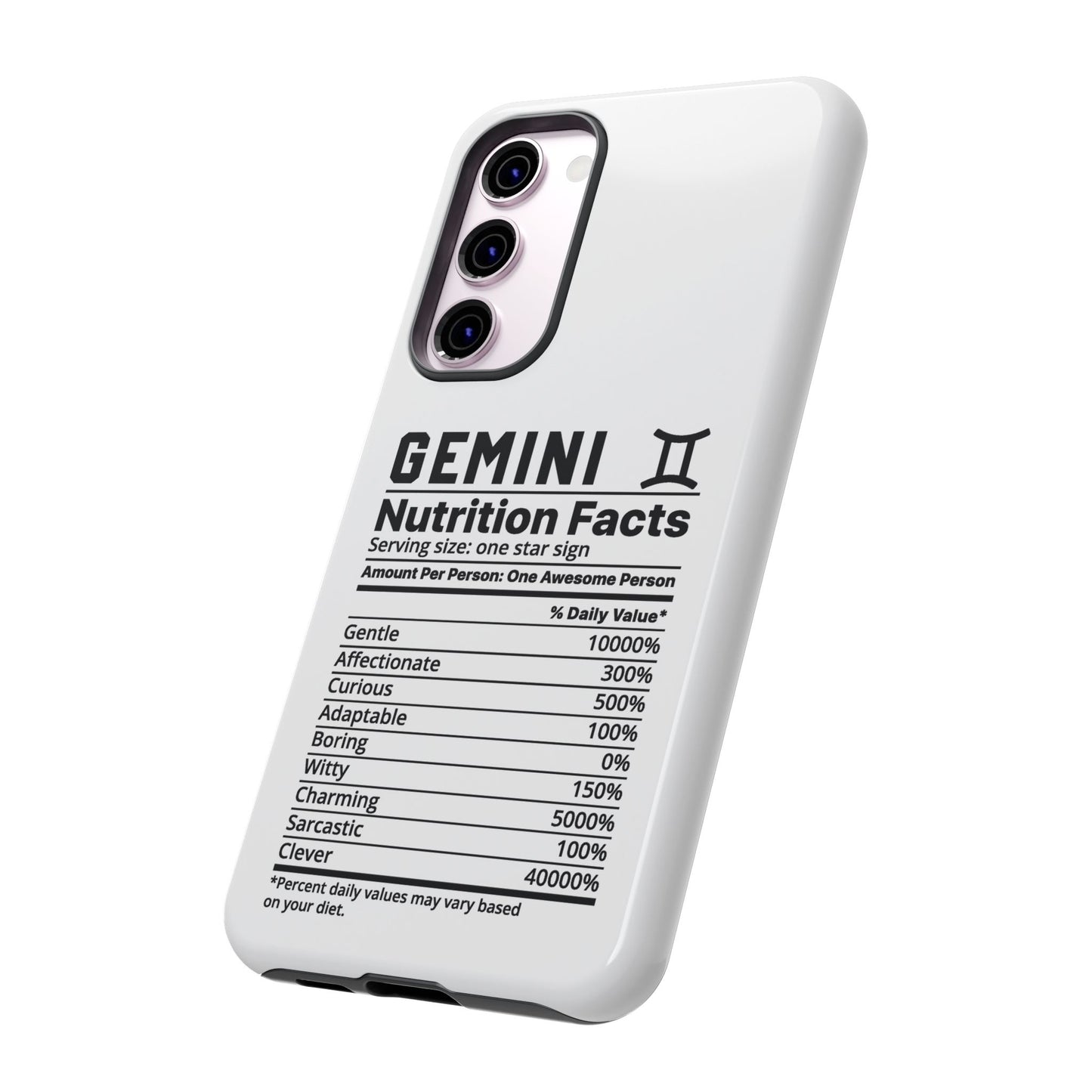 Gemini Nutrition Tough Cases - iPhone/Google/Samsung