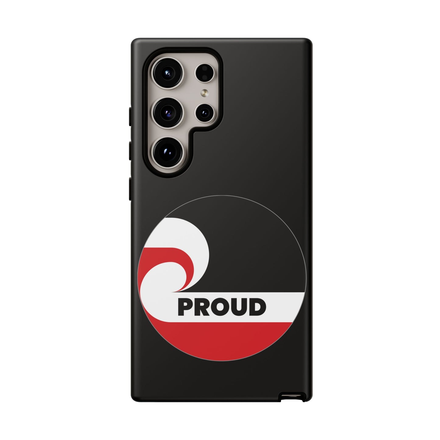 PROUD Tough Cases iPhone/Google Pixel/Samsung Galaxy - black