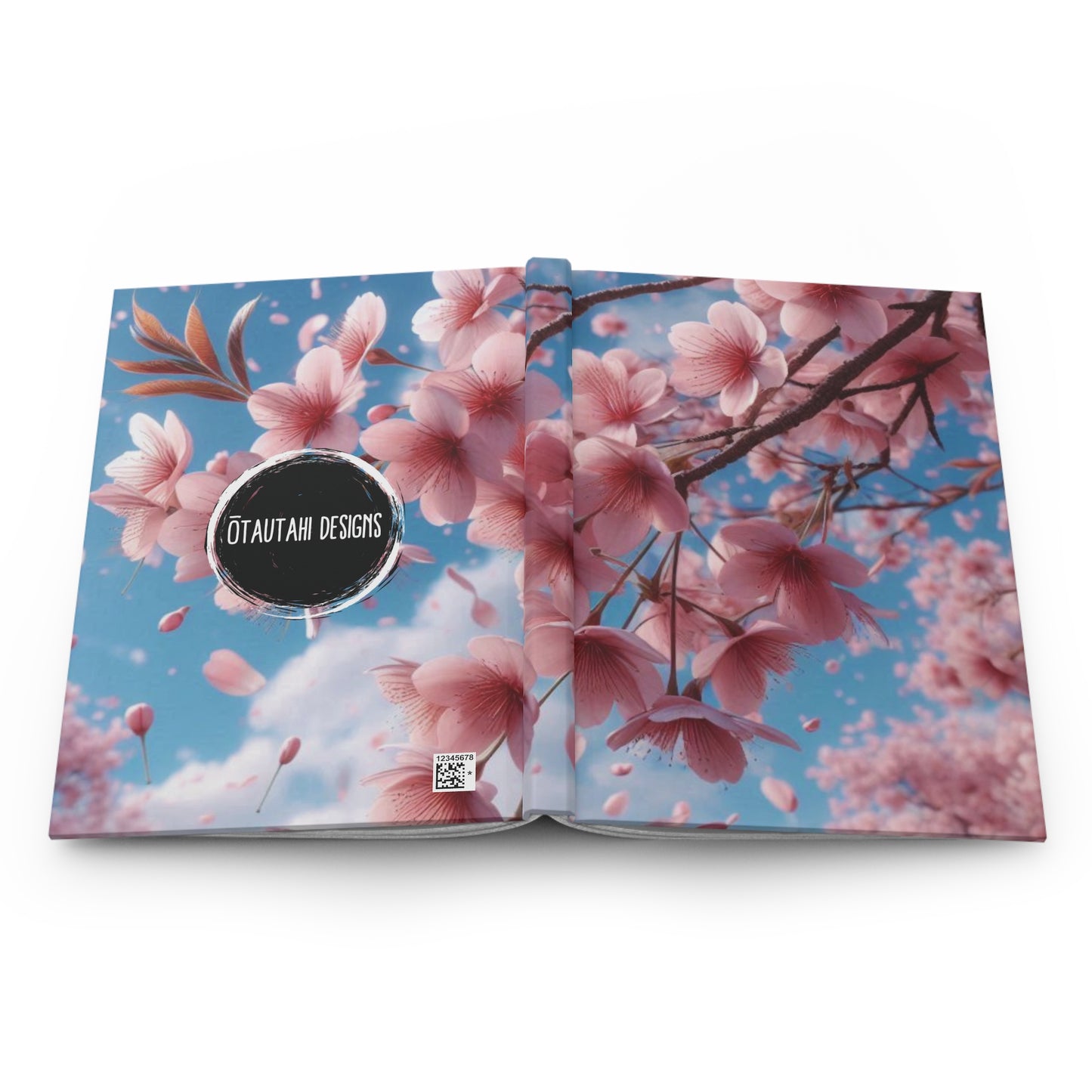 Cherry Blossoms Hardcover Journal Matte