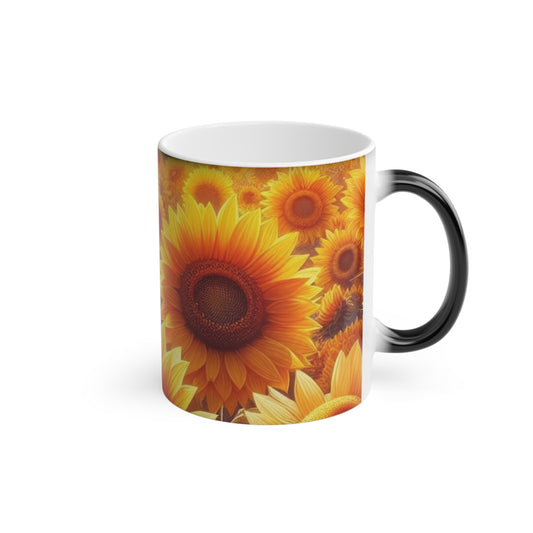 Sunflowers Magic Mug