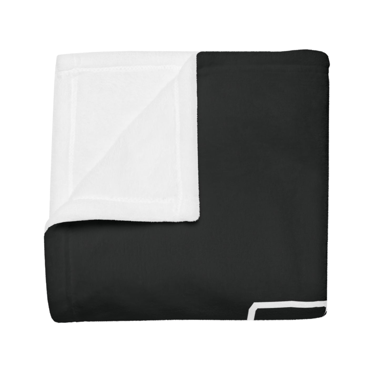 Bad Bitch Plush Fleece Blanket - Black & White