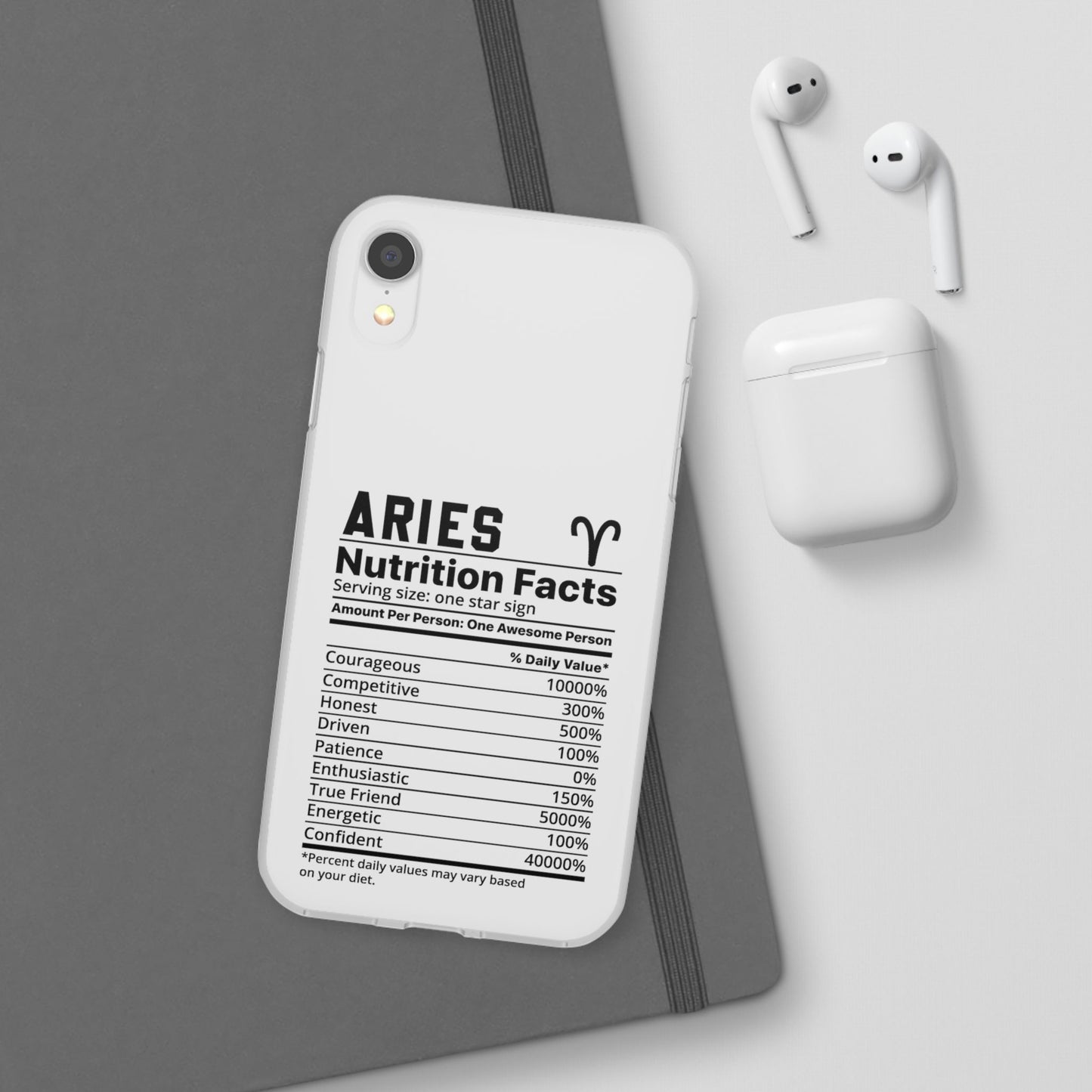 Aries Nutrition Flexi Cases iPhone/Samsung with Gift Wrapping Option