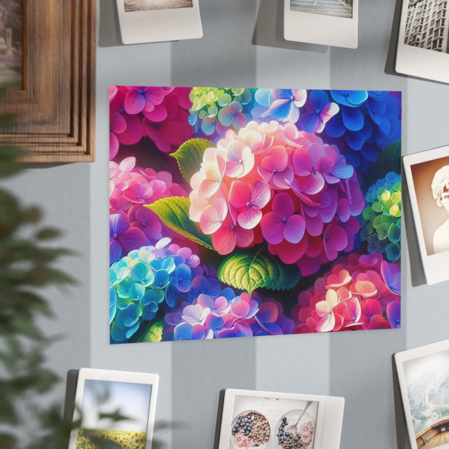 Hydrangeas Unframed Prints