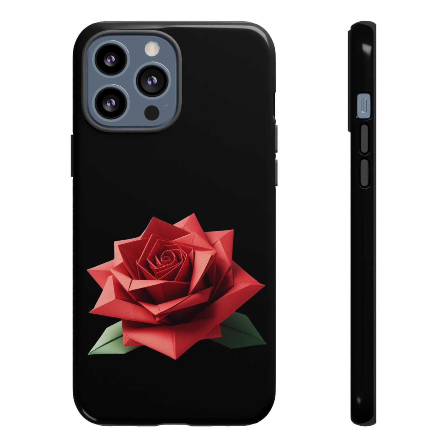 Origami Red Rose Tough Cases iPhone/Google/Samsung