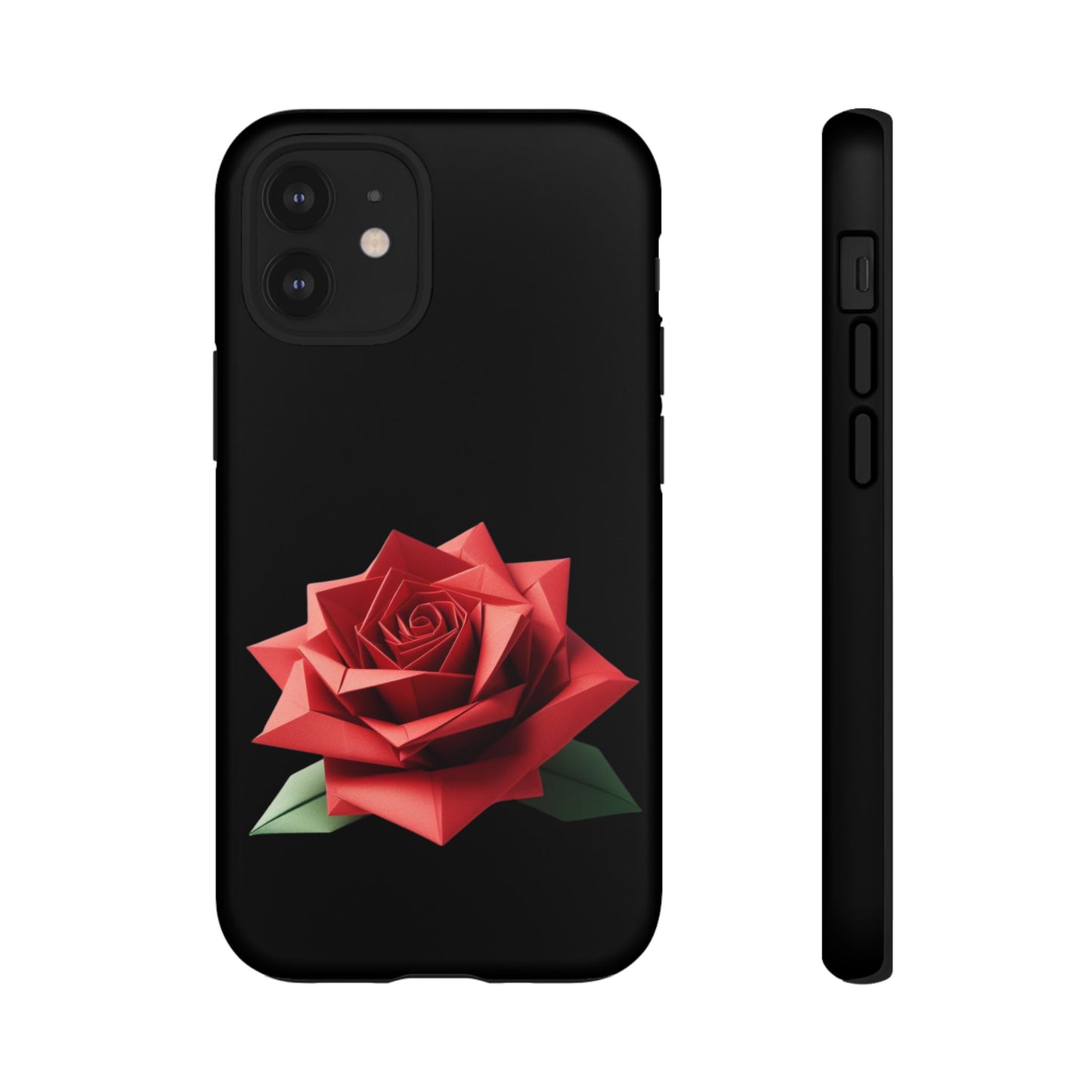 Origami Red Rose Tough Cases iPhone/Google/Samsung