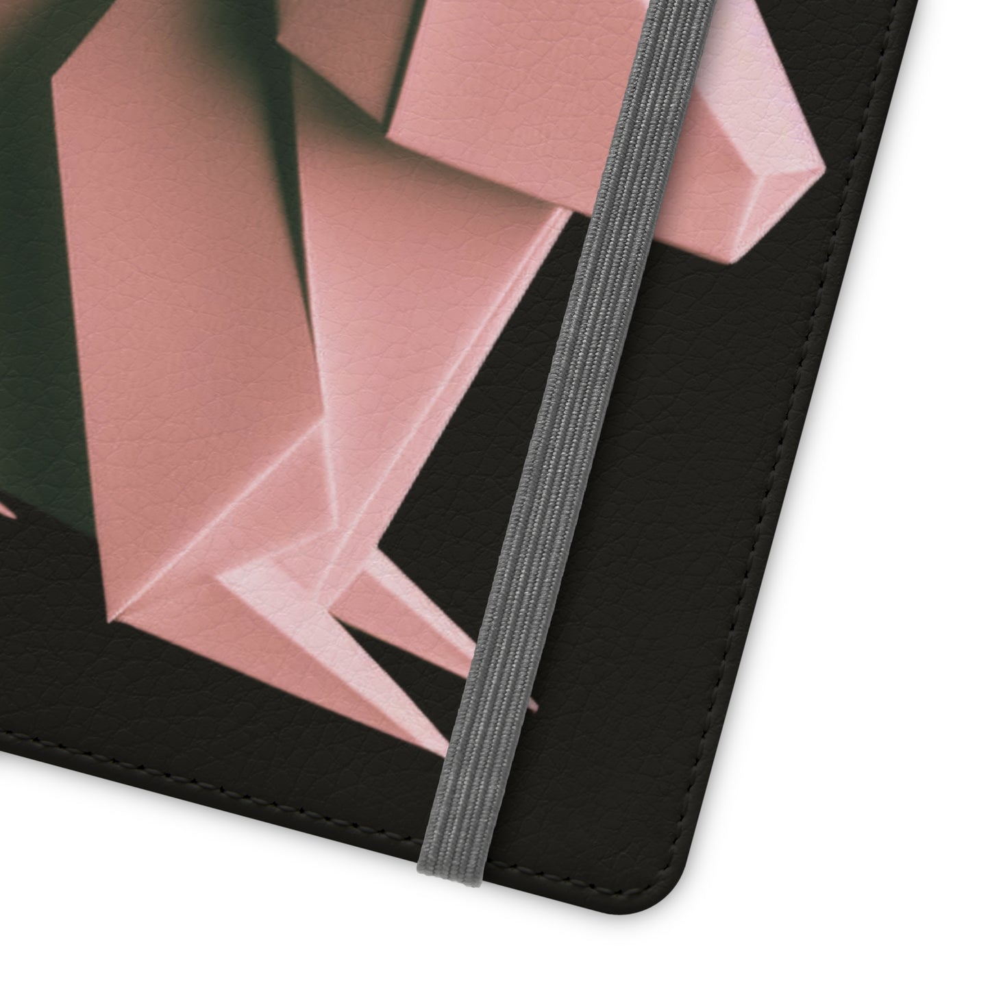 Origami Pink Rabbit Flip Cases iPhone/Samsung