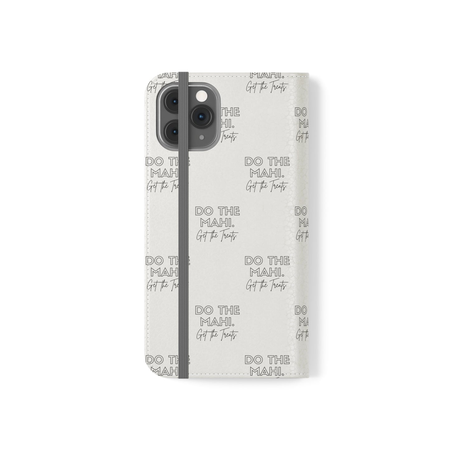 Do The Mahi. Flip Cases for iPhone/Samsung - white