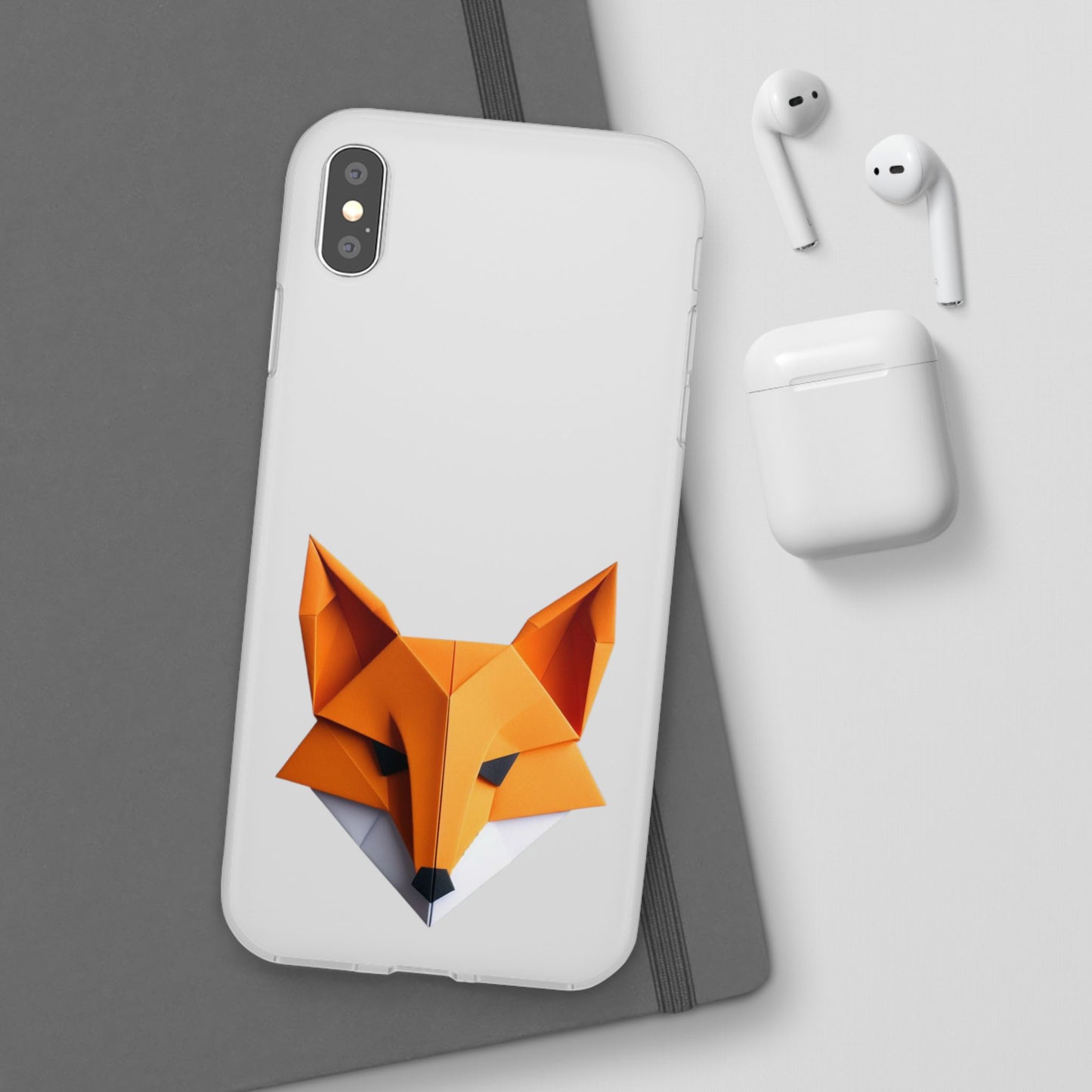 Origami Fox Flexi Cases