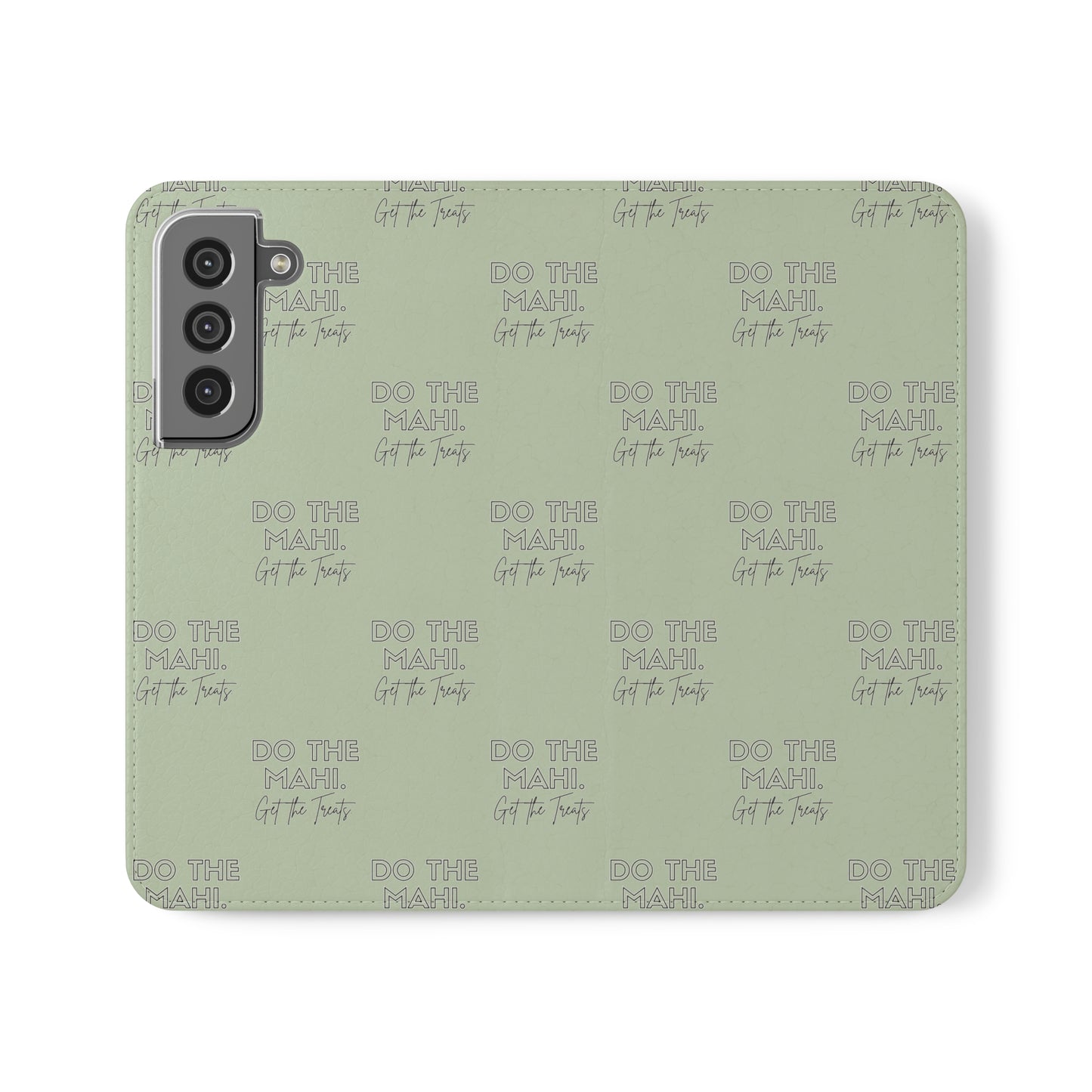 Do The Mahi. Flip Cases for iPhone/Samsung - green