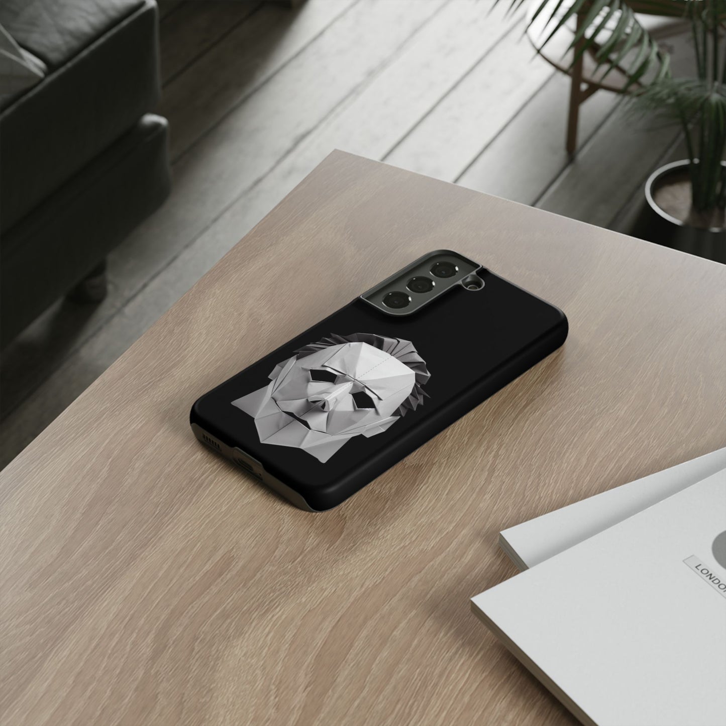 Origami Michael Myers Mask Tough Cases iPhone/Google/Samsung