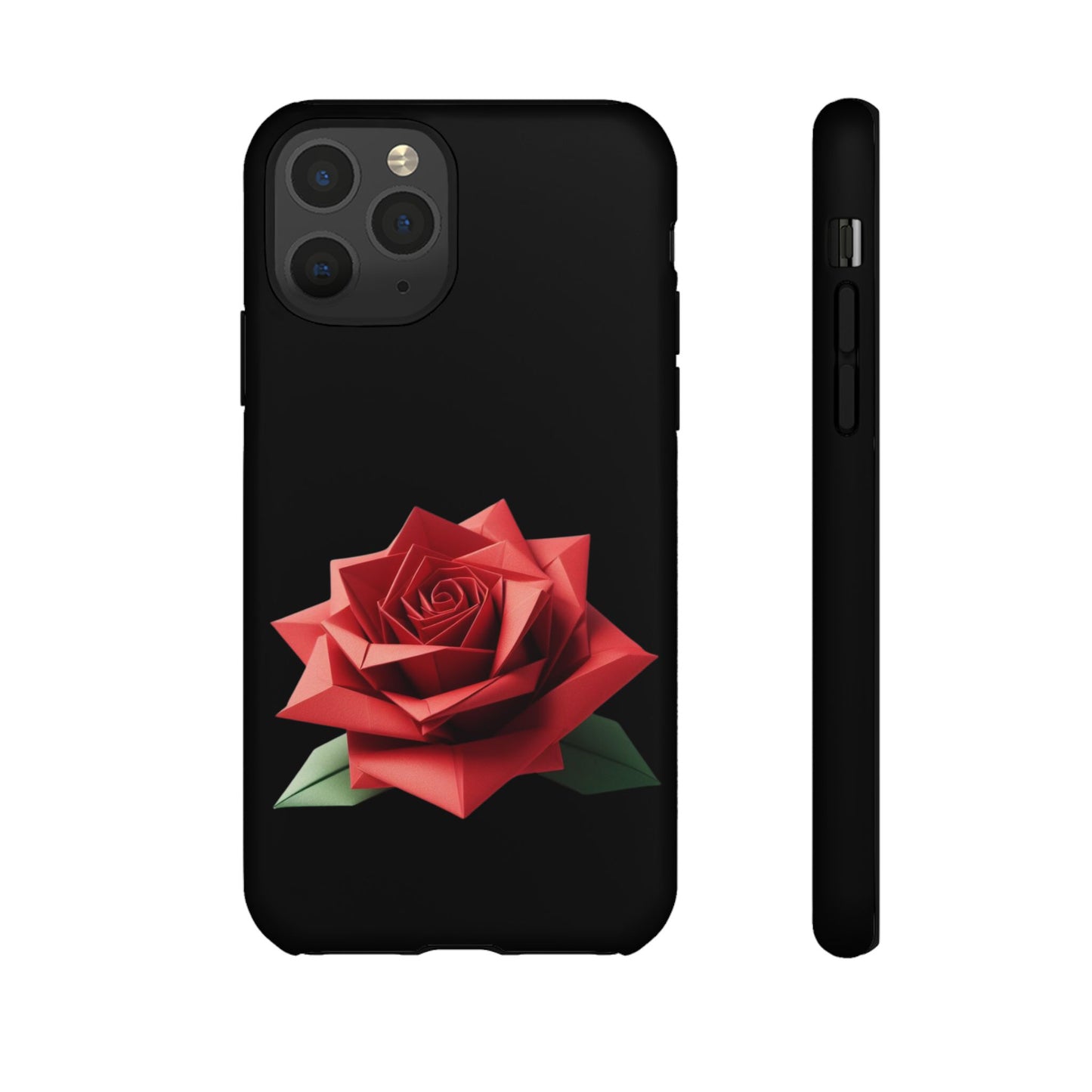 Origami Red Rose Tough Cases iPhone/Google/Samsung