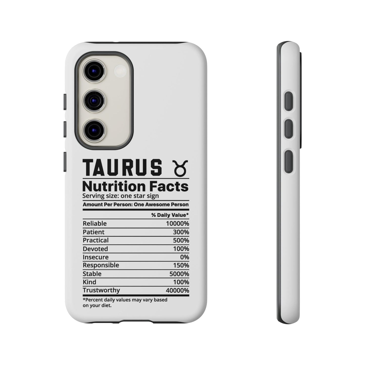 Taurus Nutrition Tough Cases - iPhone/Google/Samsung