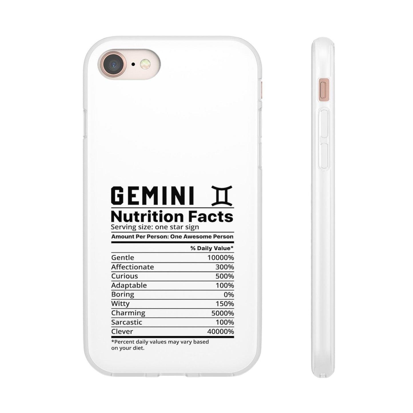 Gemini Nutrition Flexi Cases iPhone/Samsung with Gift Wrapping Option